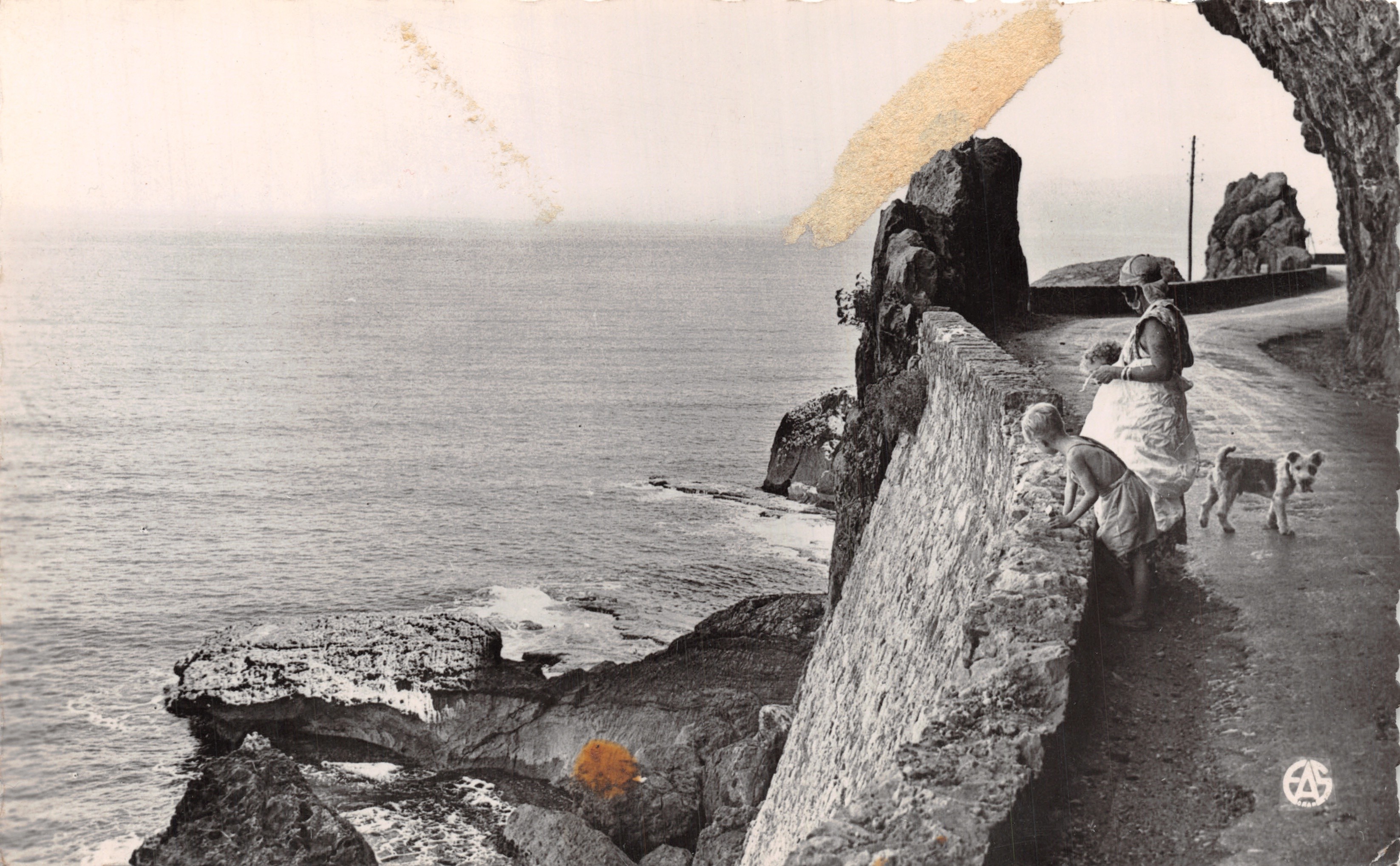 La Corniche de Bougie à Djidjelli — Route à Cap Aokas — Éditions Alexandre Sirecky, Oran