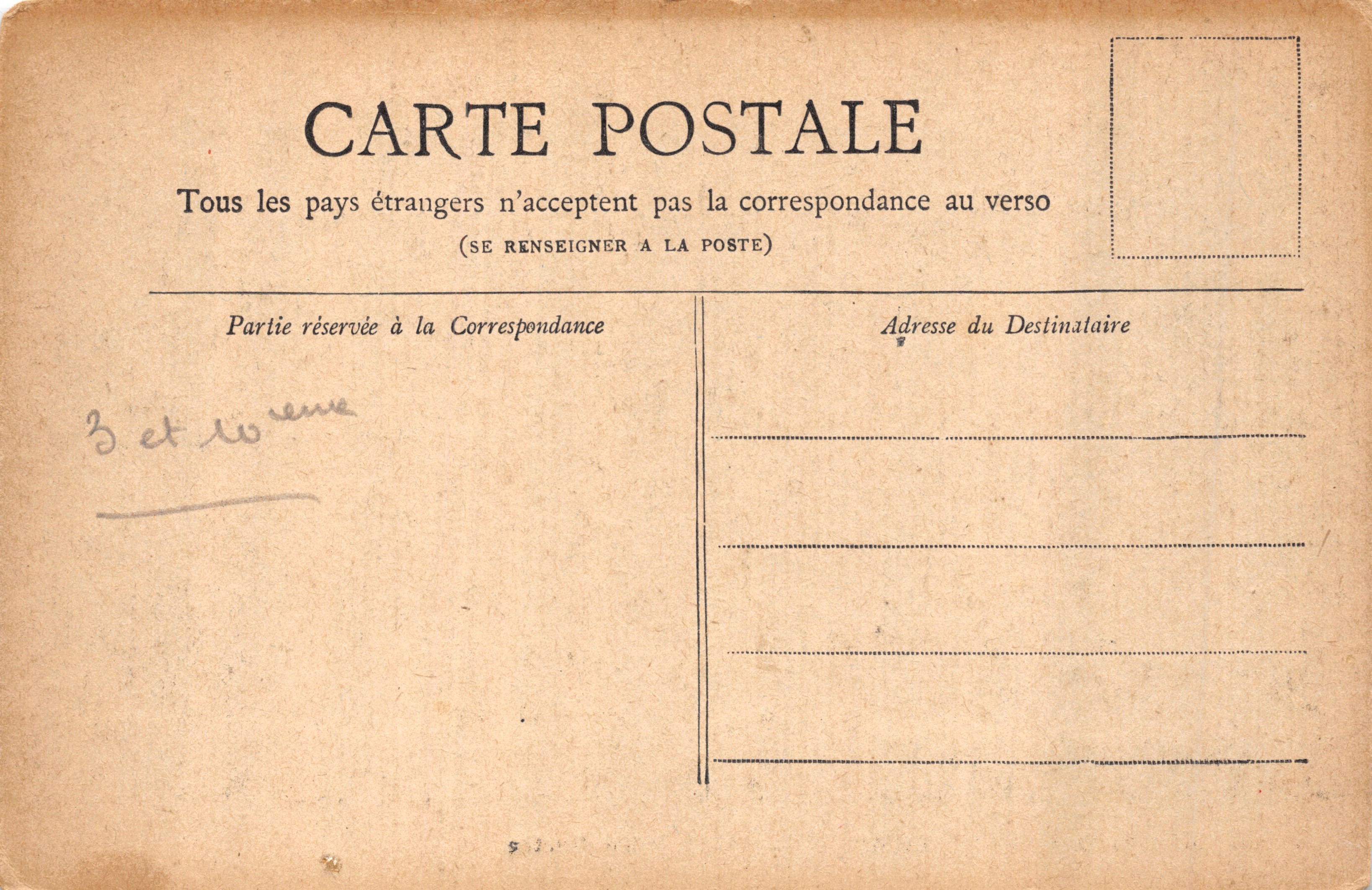 Paris — De Poort Saint-Martin — Collectie Petit Journal — Achterkant