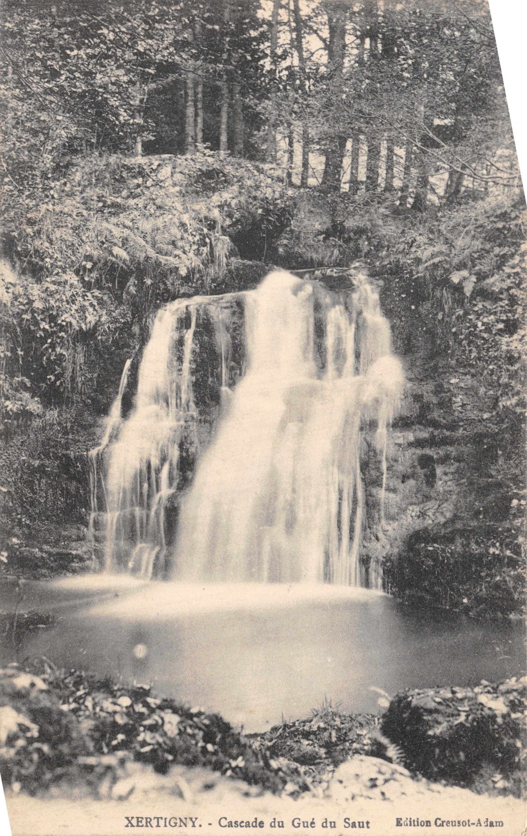 Xertigny - Cascade du Gué du Saut — Edition Creusol-Adam