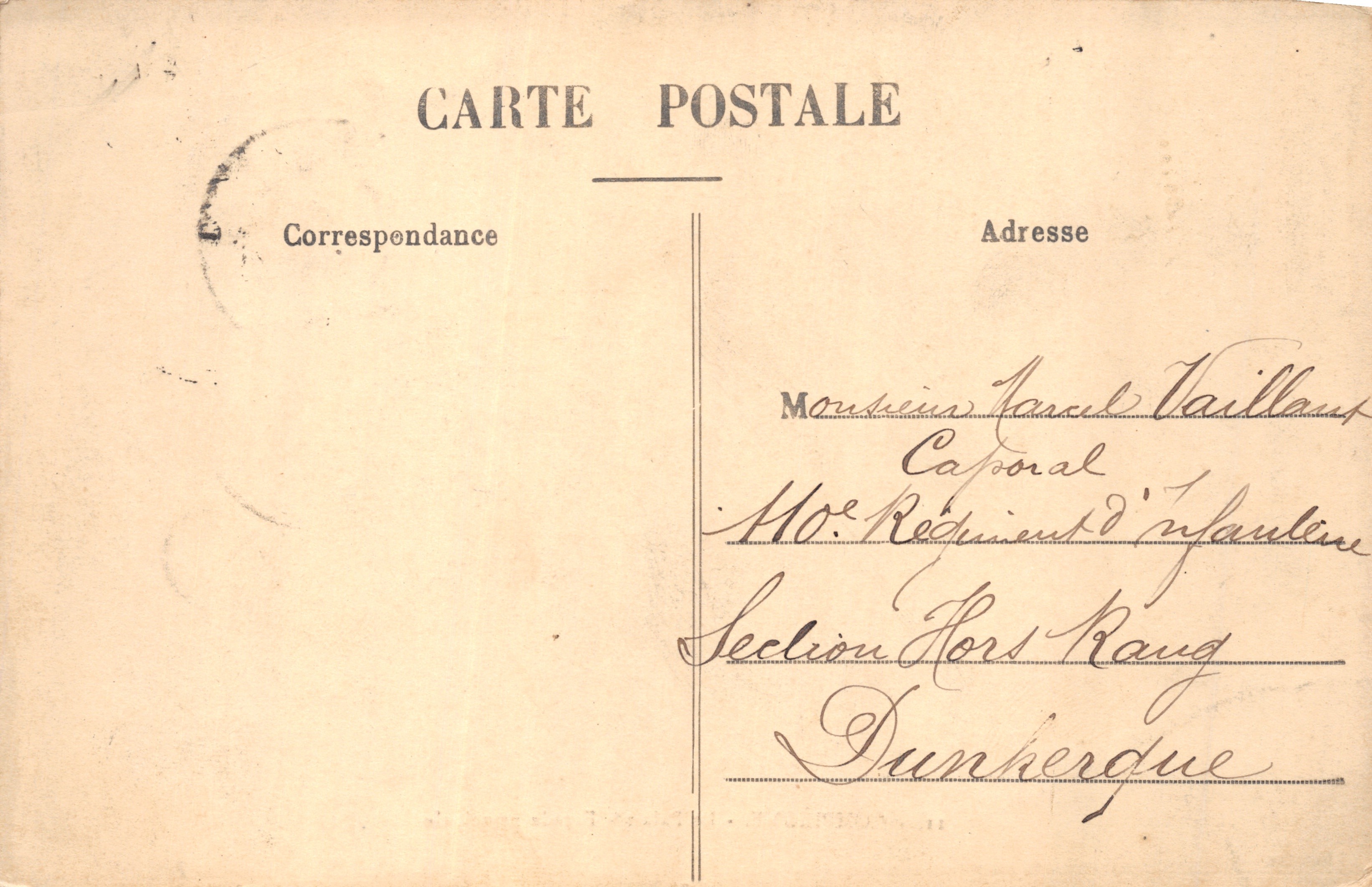 Compiègne - Het Paleis - Hoofdgevel — uitgave Decellos, n°11 — Achterkant