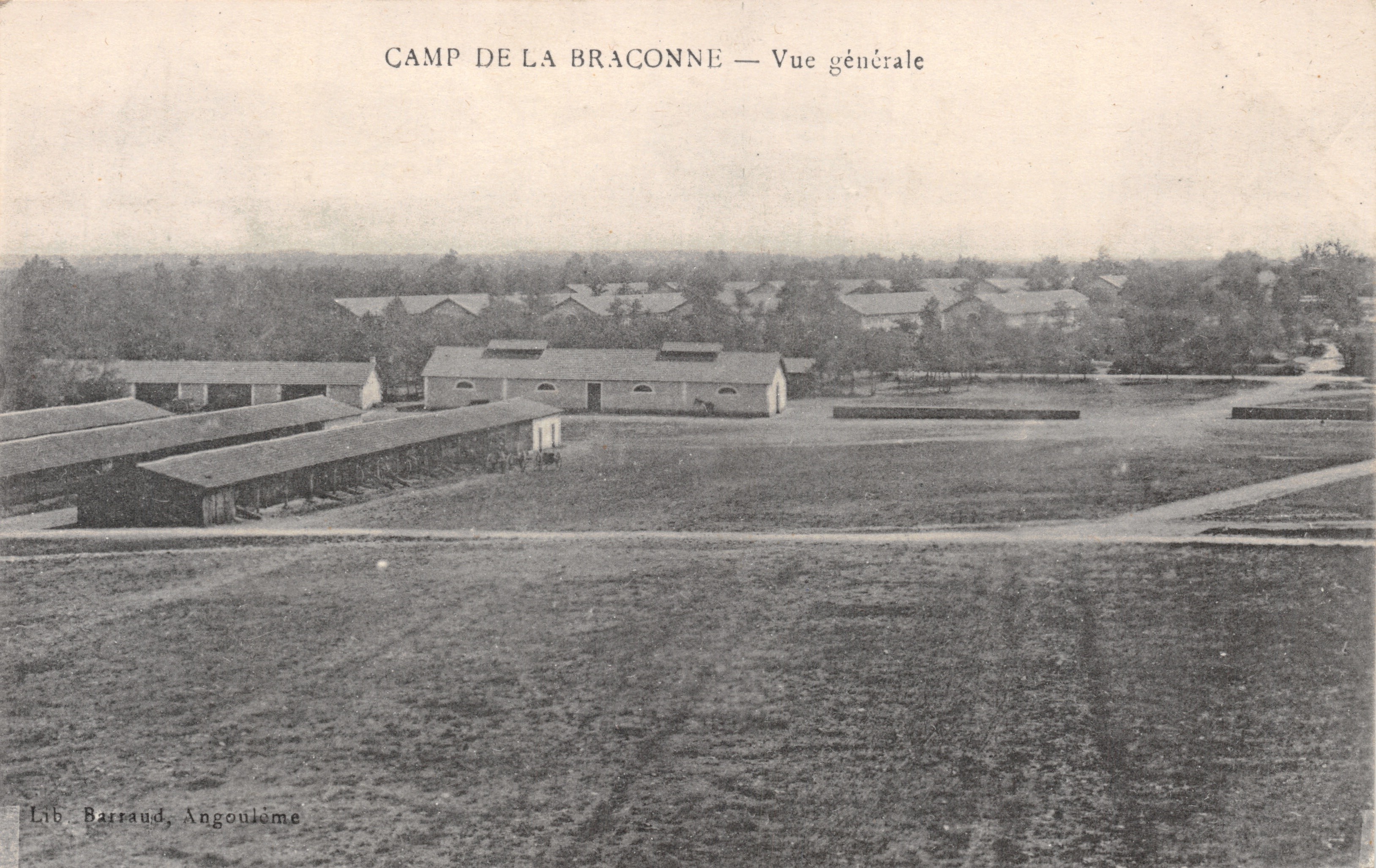 Camp de la Braconne — Vista general — Lib. Barraud, Angoulême
