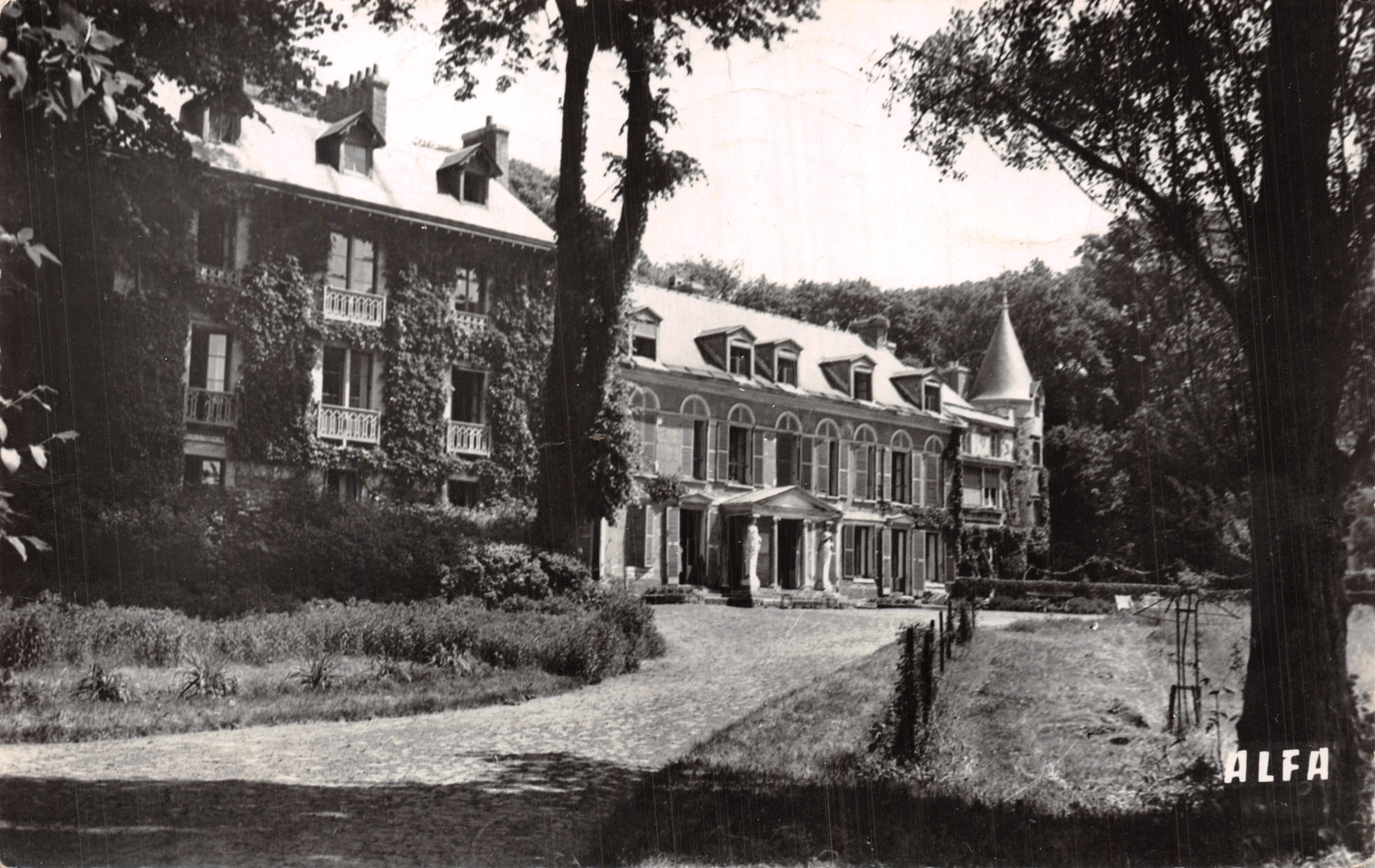 La Casa di Chateaubriand — vista del castello e del suo parco — Edizione ALFA