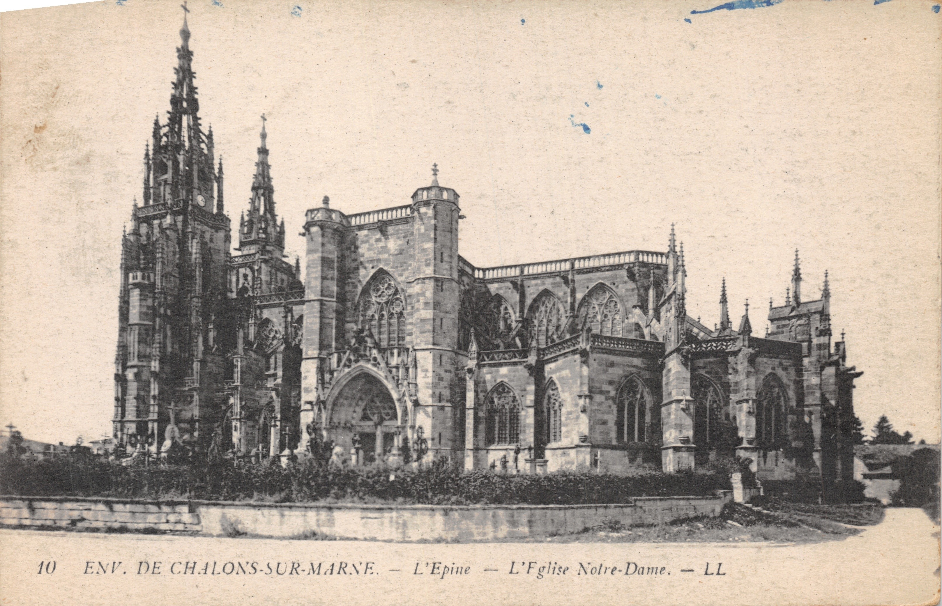 Entorno de Chalons-sur-Marne — L'Epine — Iglesia de Notre-Dame — LL — n°10