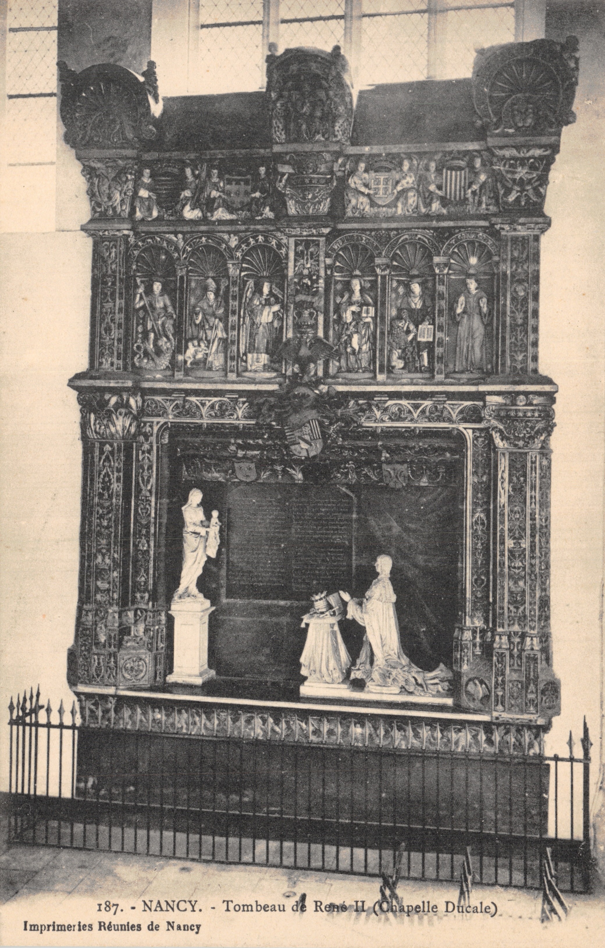 Nancy — Graf van René II (Duke's Chapel) — Imprimeries Réunies de Nancy n°187