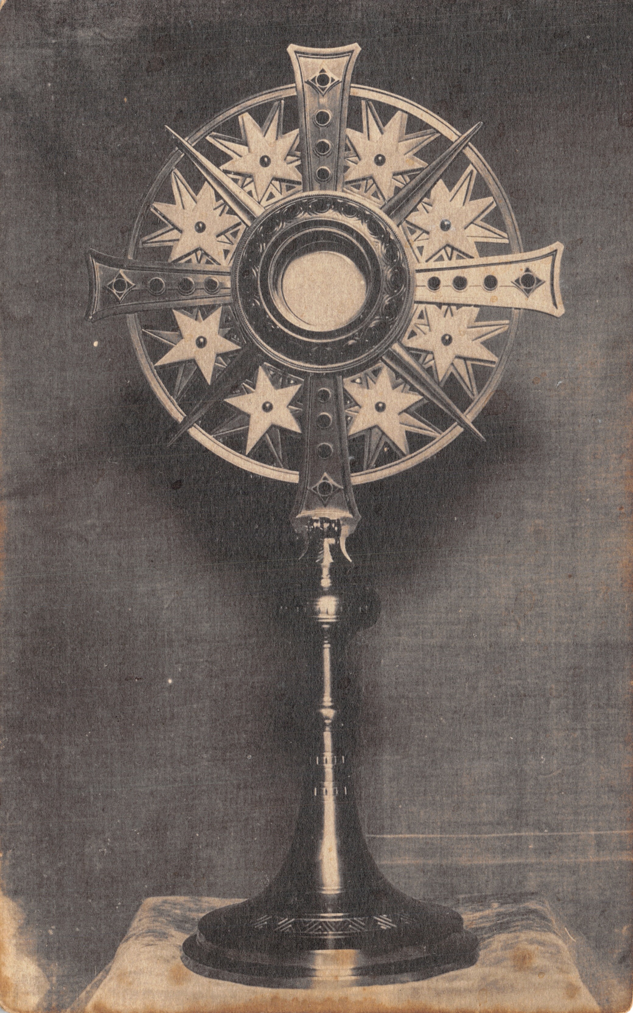 Ostensoir — Chiesa dell'Immacolata Concezione, Lione — Editore M. Lecuyer, Lione