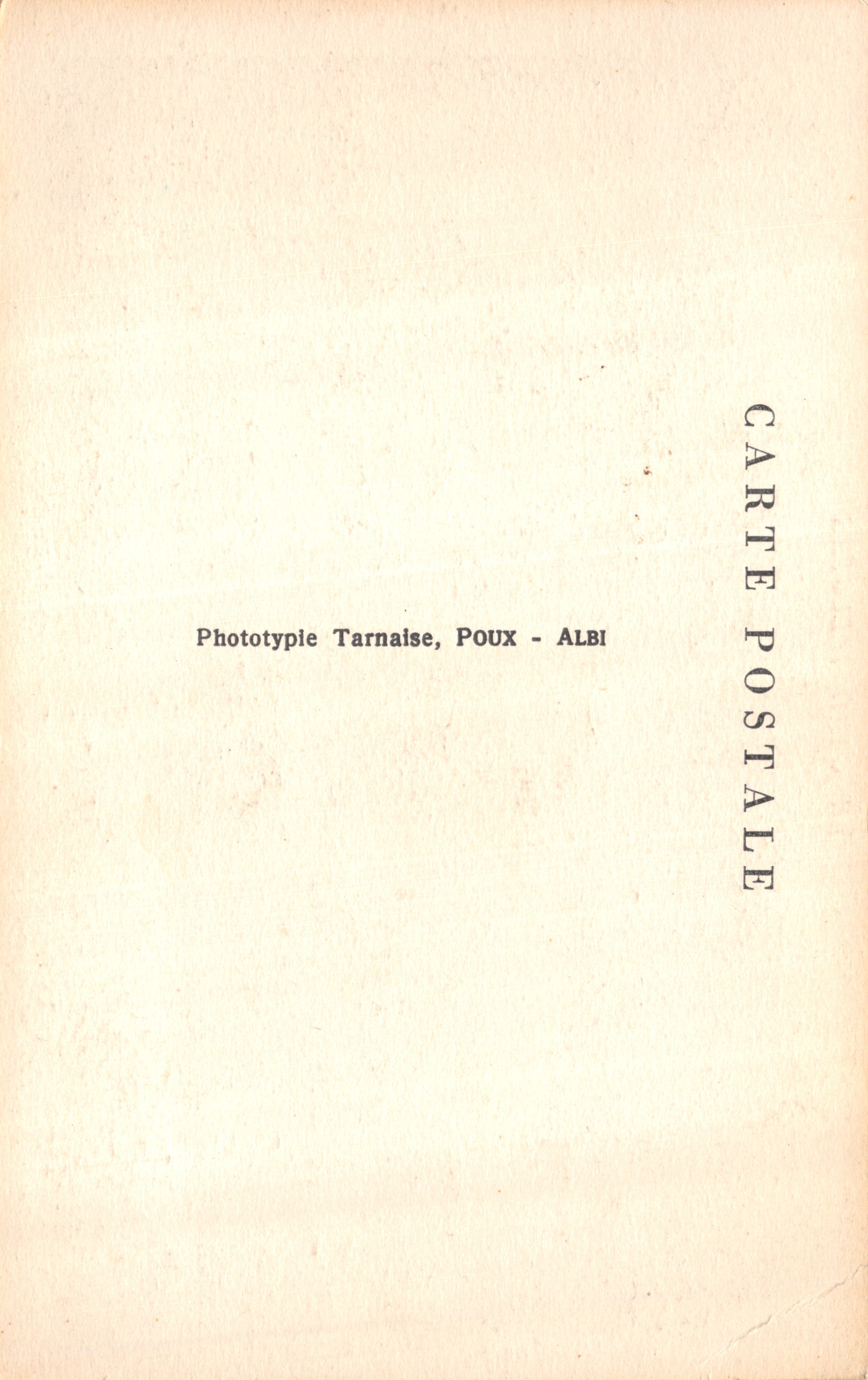 Uzès — La Sottoprefettura — editore LE GARD ILLUSTRÉ, n. 13 — Verso