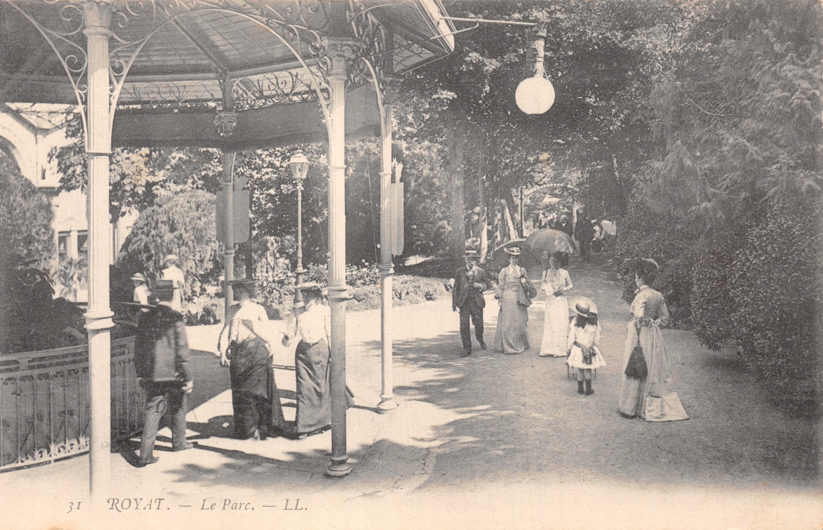 Royat — Le Parc — éditeur LL. n°31