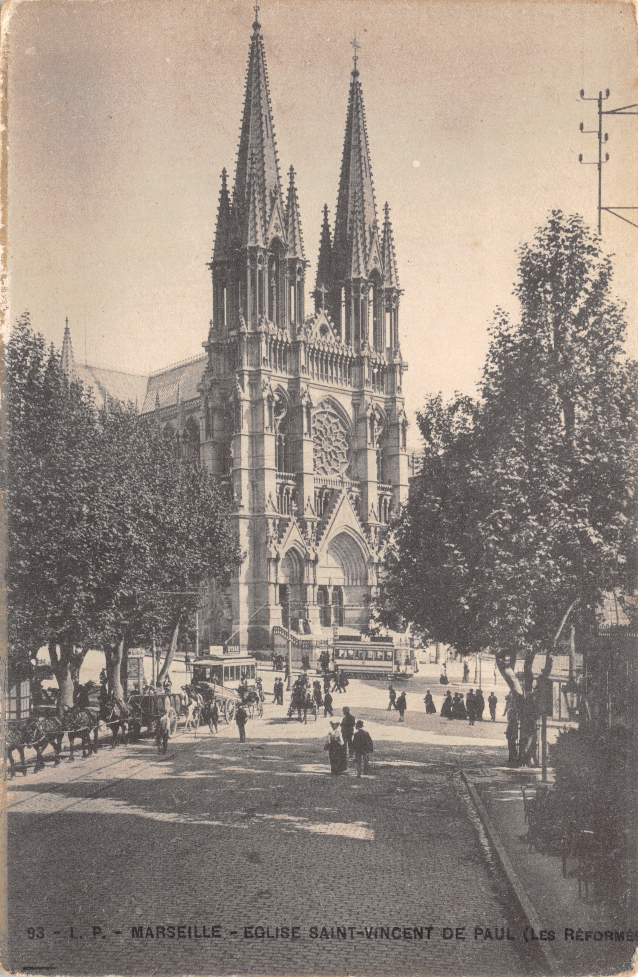 Marseille — Kerk Saint-Vincent de Paul (De Gereformeerden) — L.P. n°93