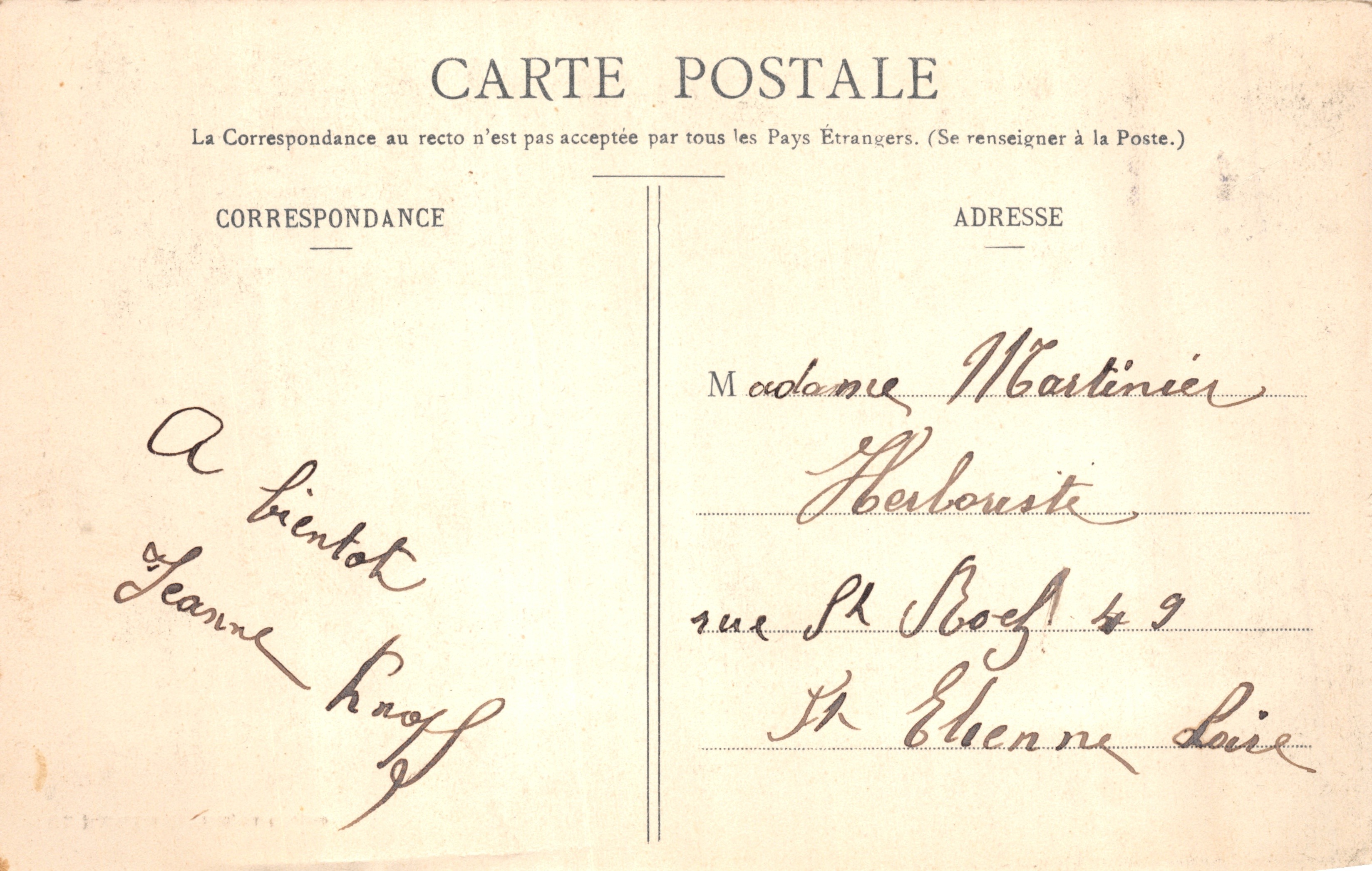Iglesia de St-Bonnet-le-Château — La Cripta — Edición Nouvelles Éditions, St-Hilaire — Reverso