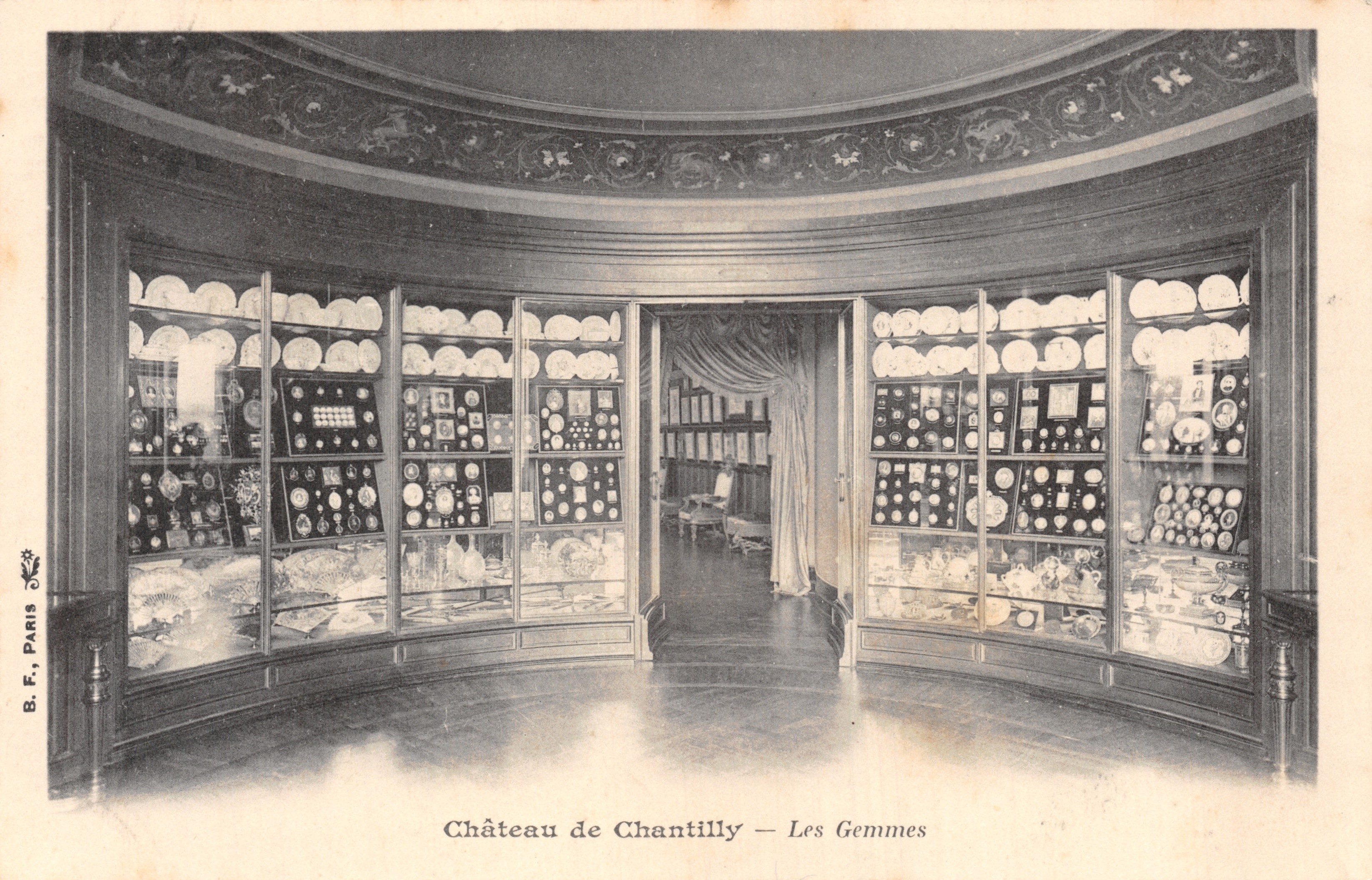 Castillo de Chantilly — Las Gemas — B. F., PARIS