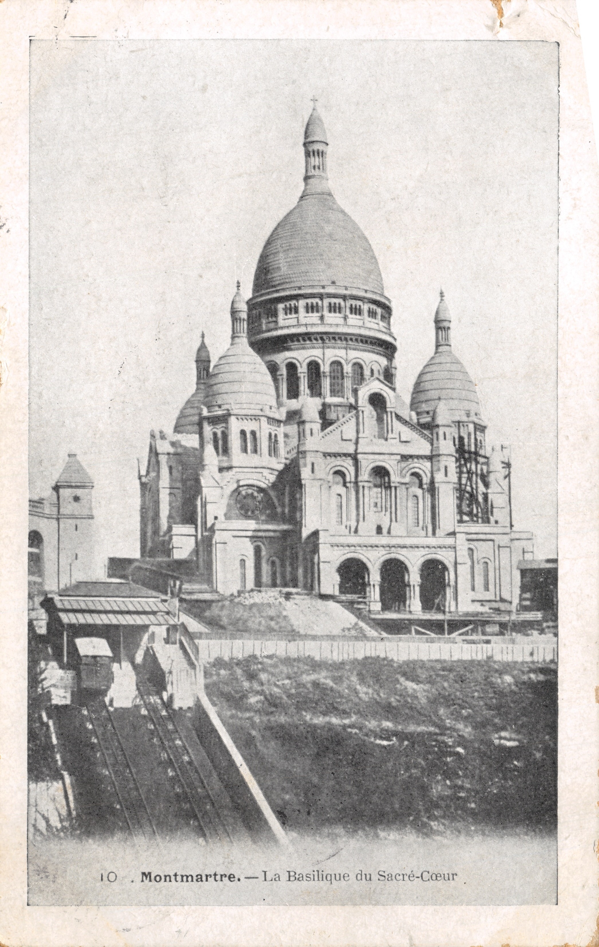Montmartre — De Basiliek van het Heilig Hart — Uitgever: Montmartre, nr. 10
