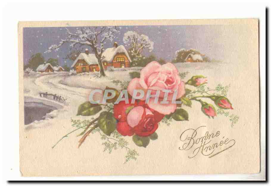 CPA Fantaisie Bonne annee
