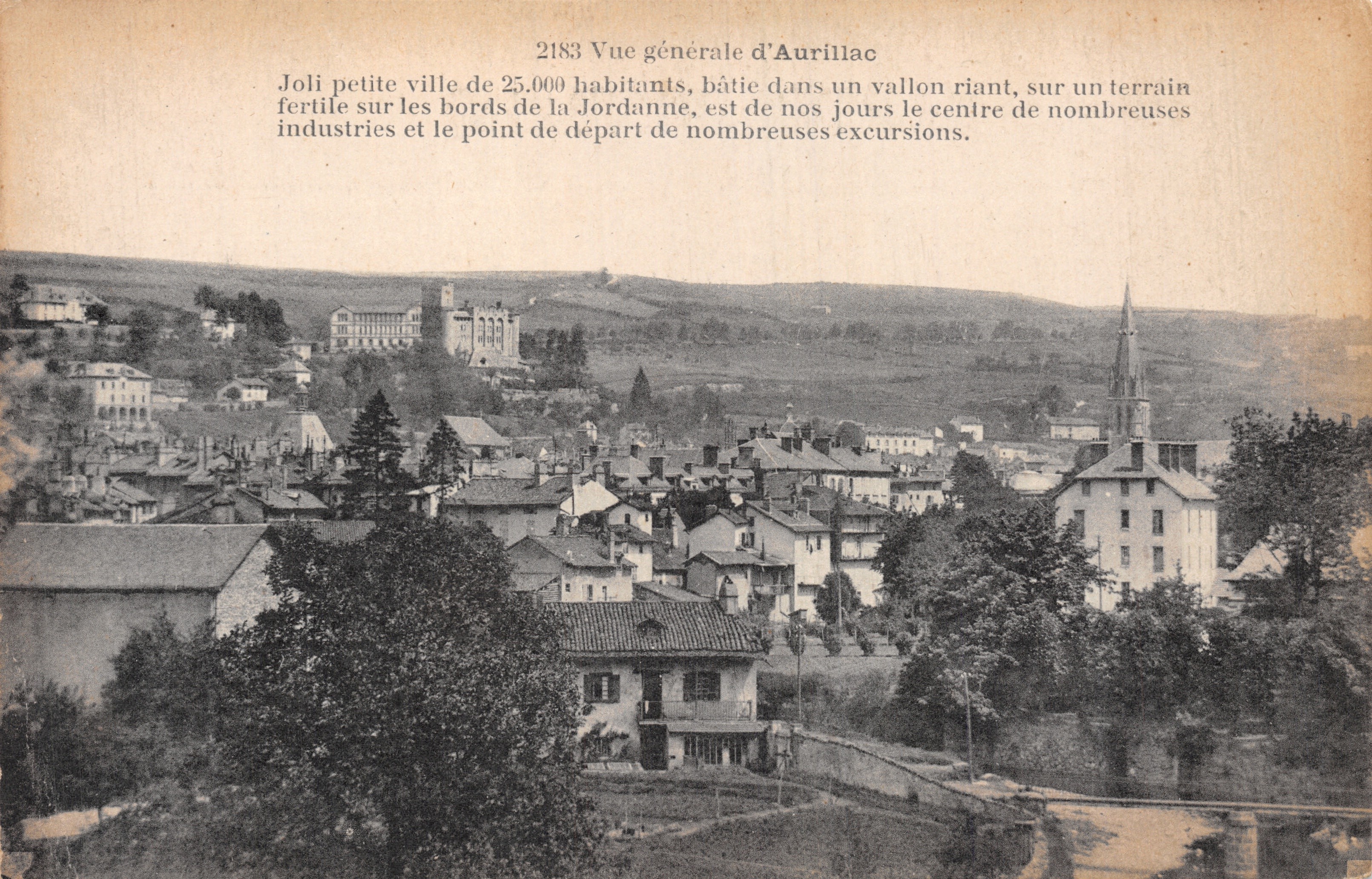 Aurillac — Widok ogólny — wydawca P. i A. Malroux
