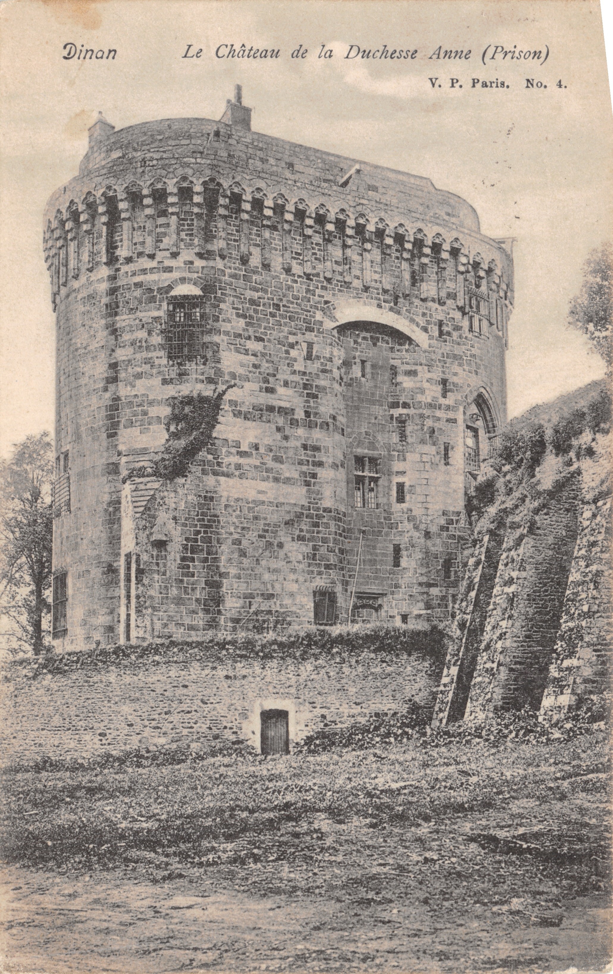 Dinan — Il Castello della Duchessa Anna (Prigione) — V.P. Paris, N. 4