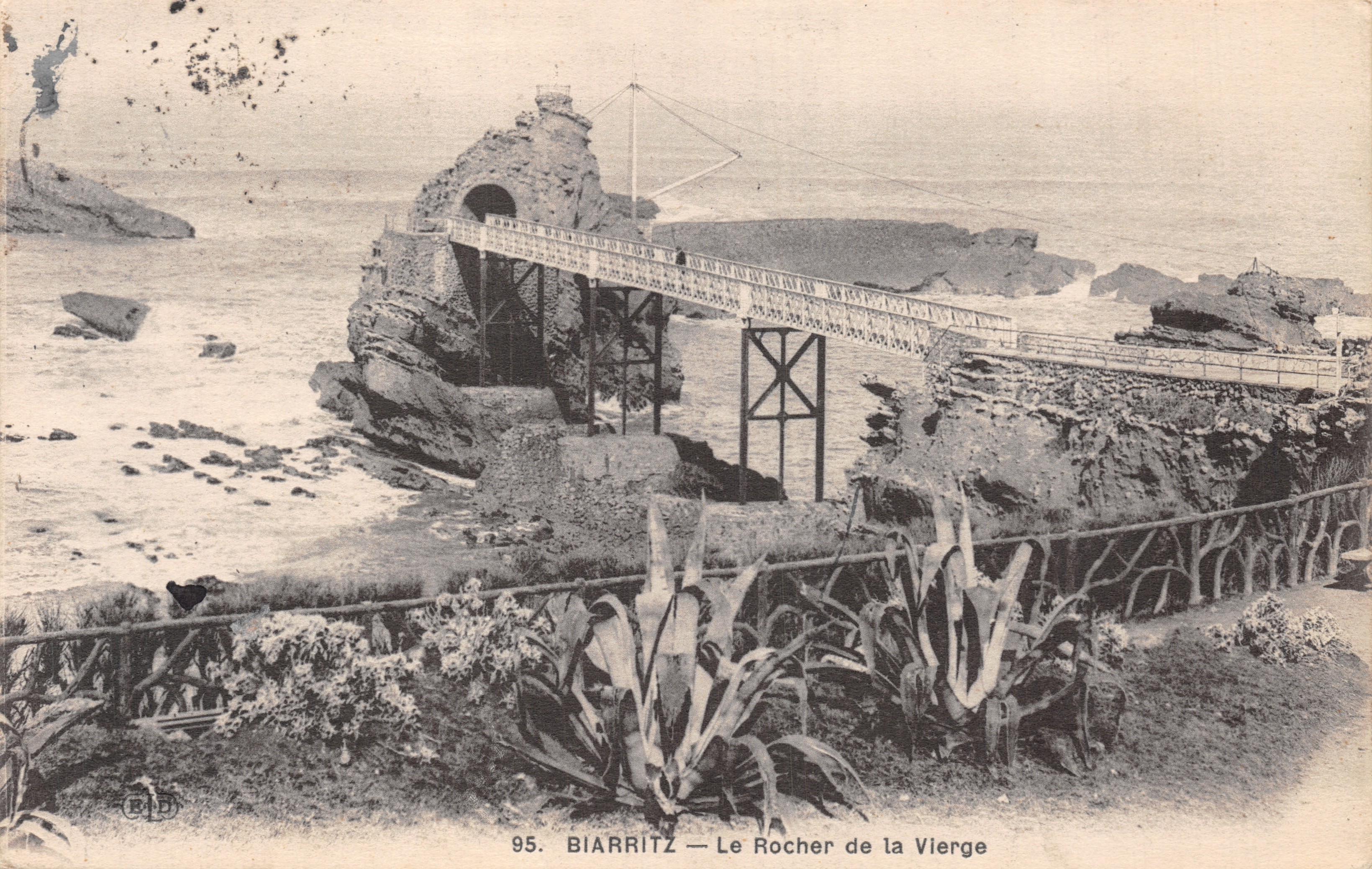 Biarritz — Vista del Forno della Vergine — Editore CIP, n. 95