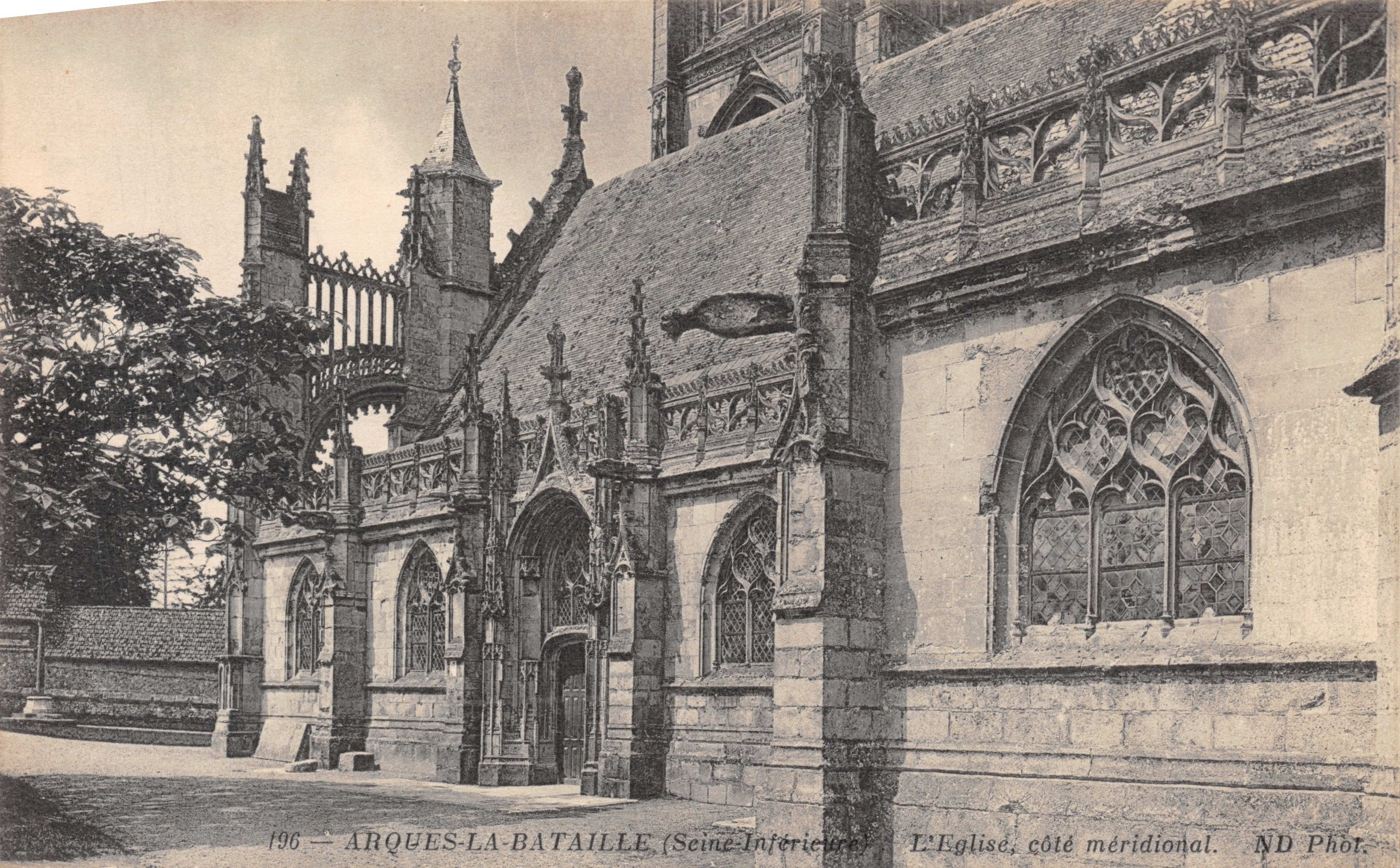Arques-la-Bataille — La Iglesia, lado meridional — ND Phot