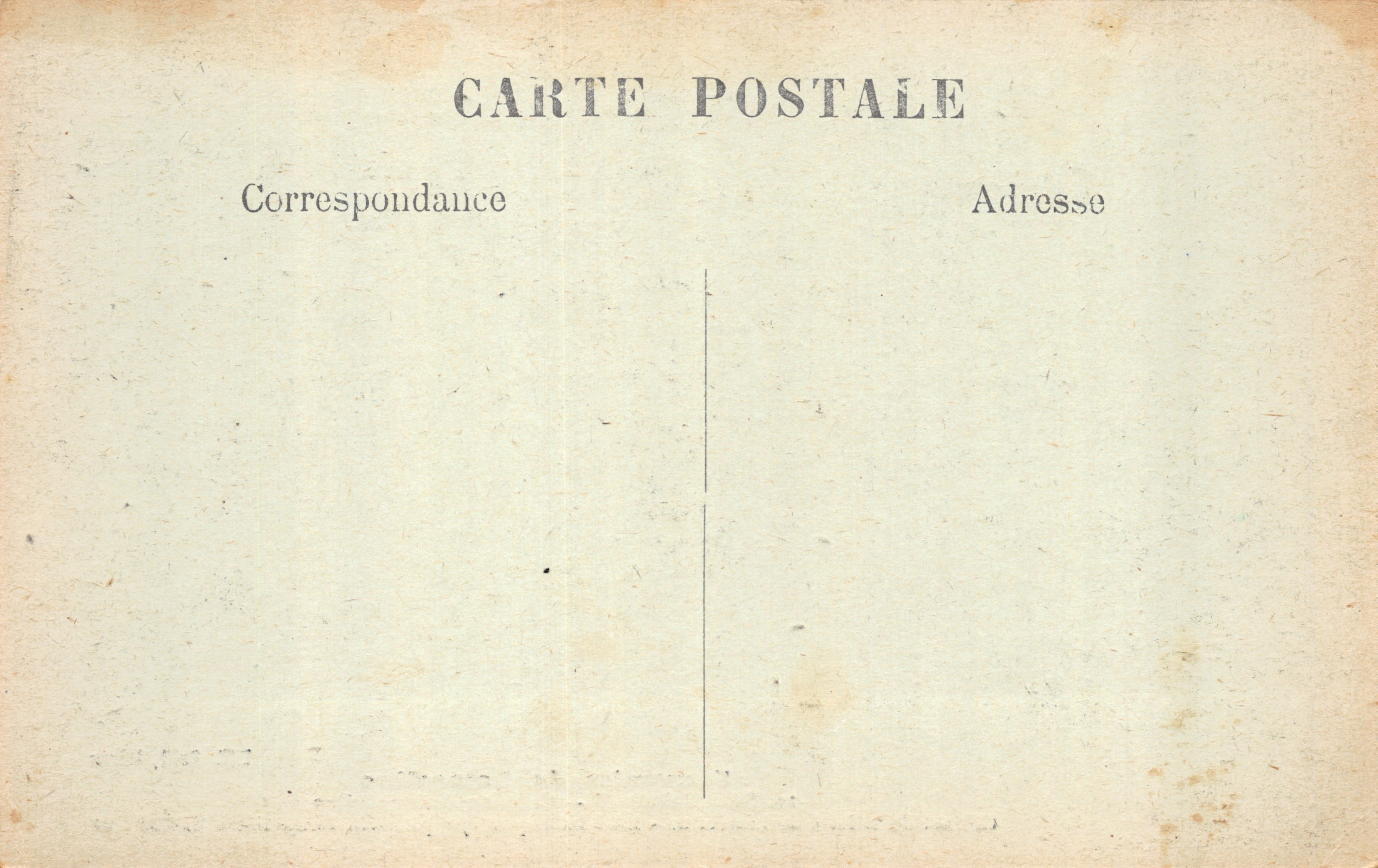 Château de Lamartine — Kamer met baldaquinbed — Souvenirs de Lamartine, uitgever Petit, nr. 20 — Achterkant