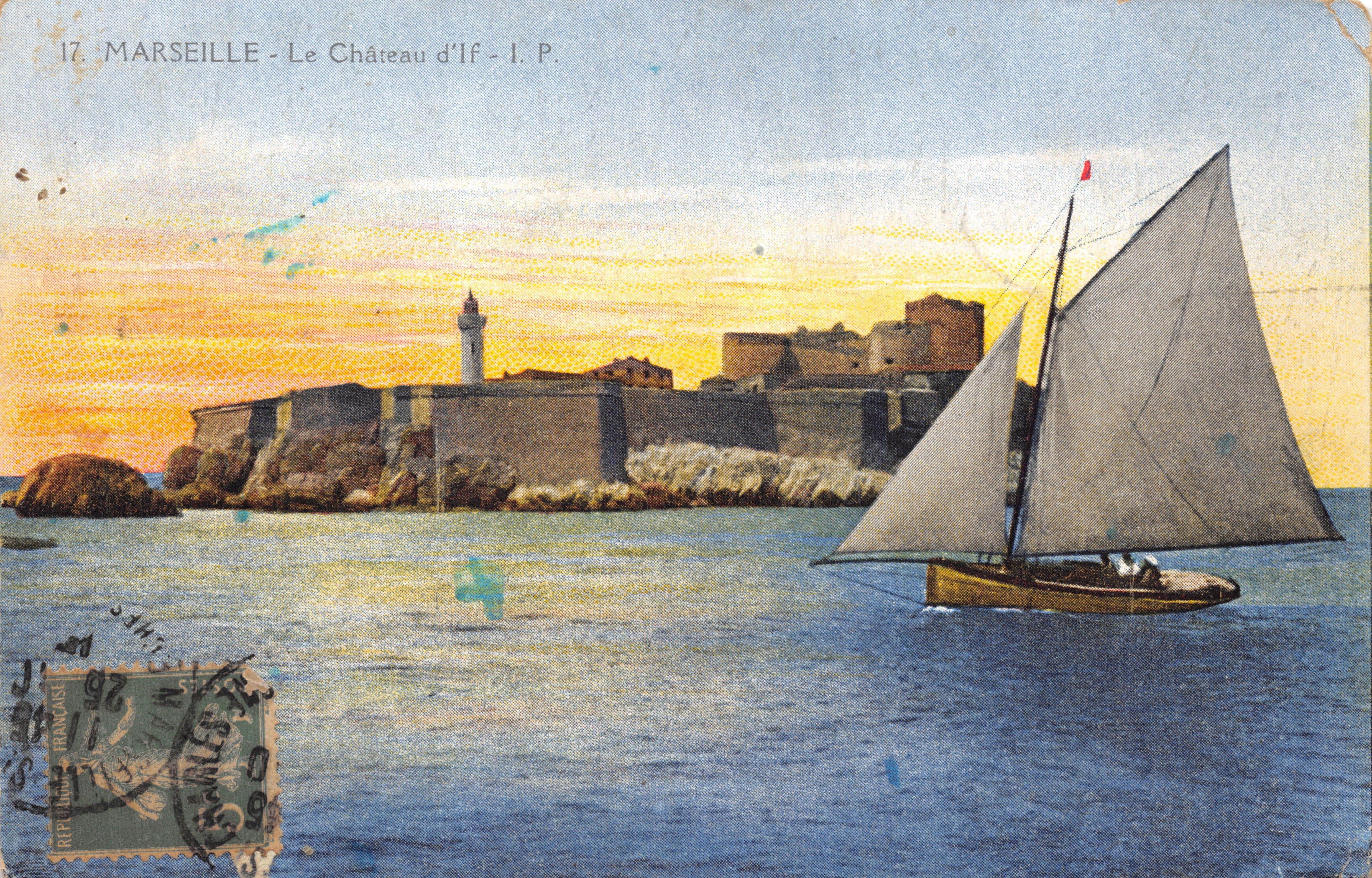 Marsella - El Castillo de If - I. P. - Editor I. P