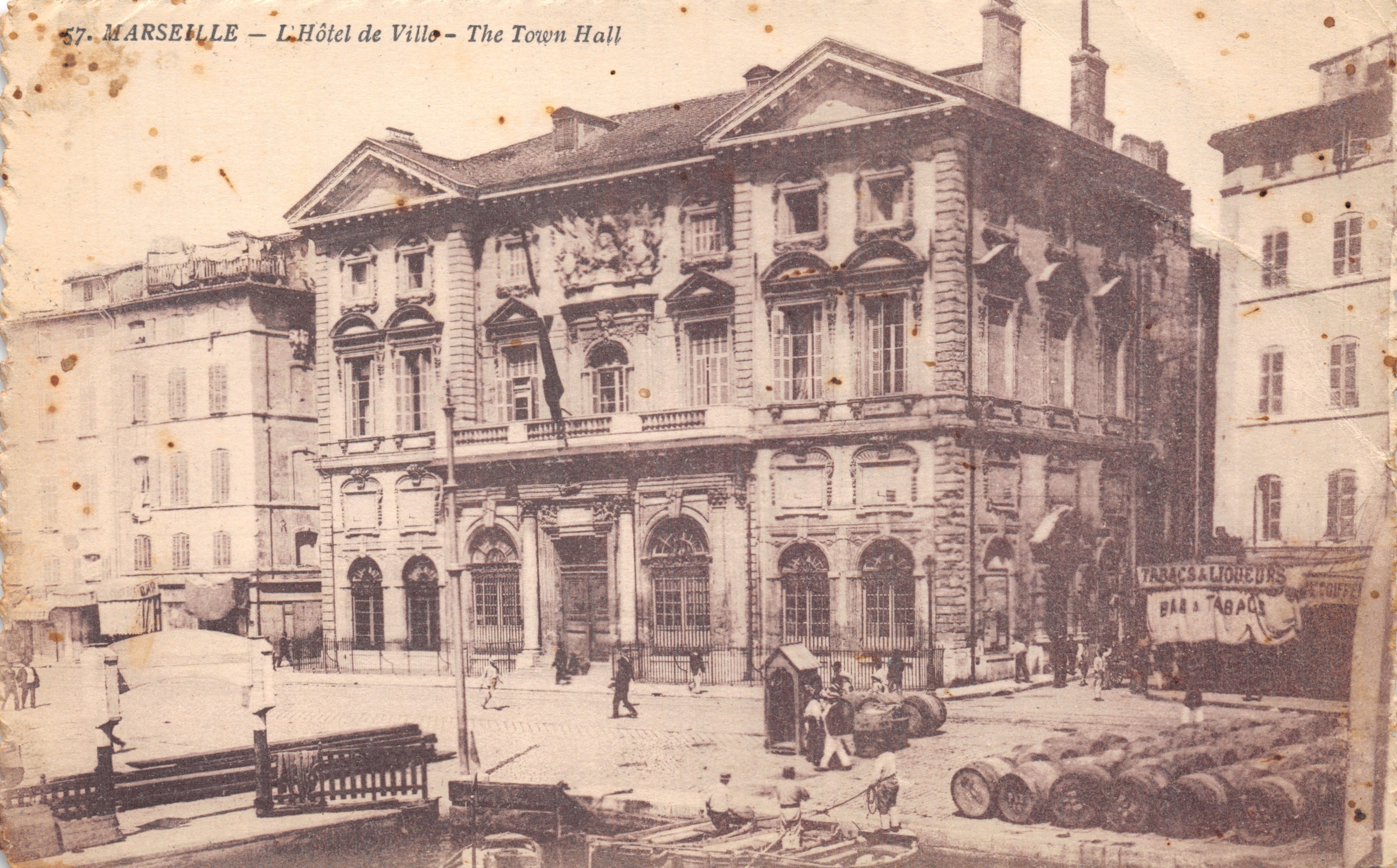 Marseille — Het Stadhuis — The Town Hall — Uitgever Goutagnon, n°57