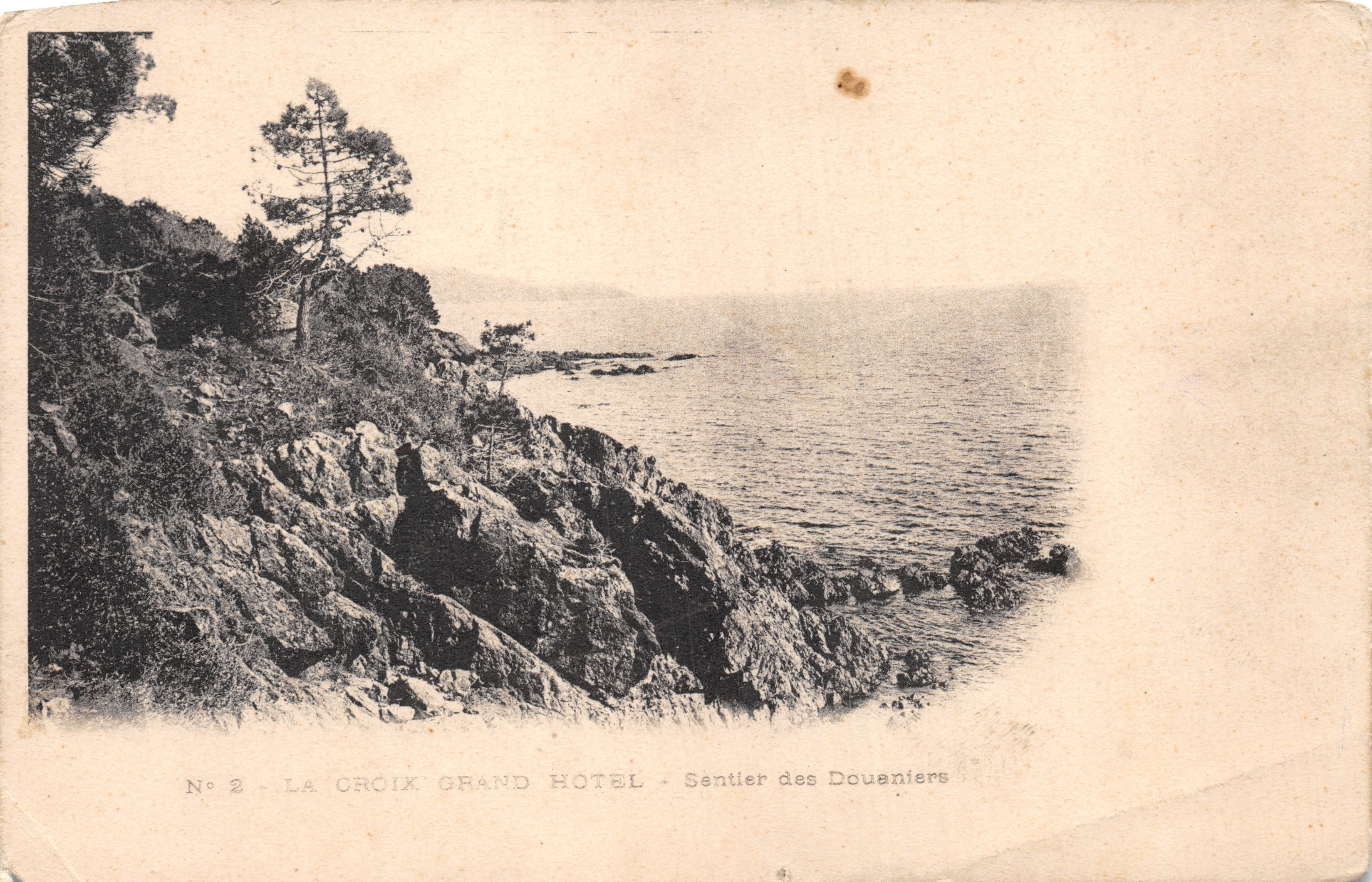 La Croix Grand Hotel — Sentier des Douaniers — éditeur Union Postale Universelle