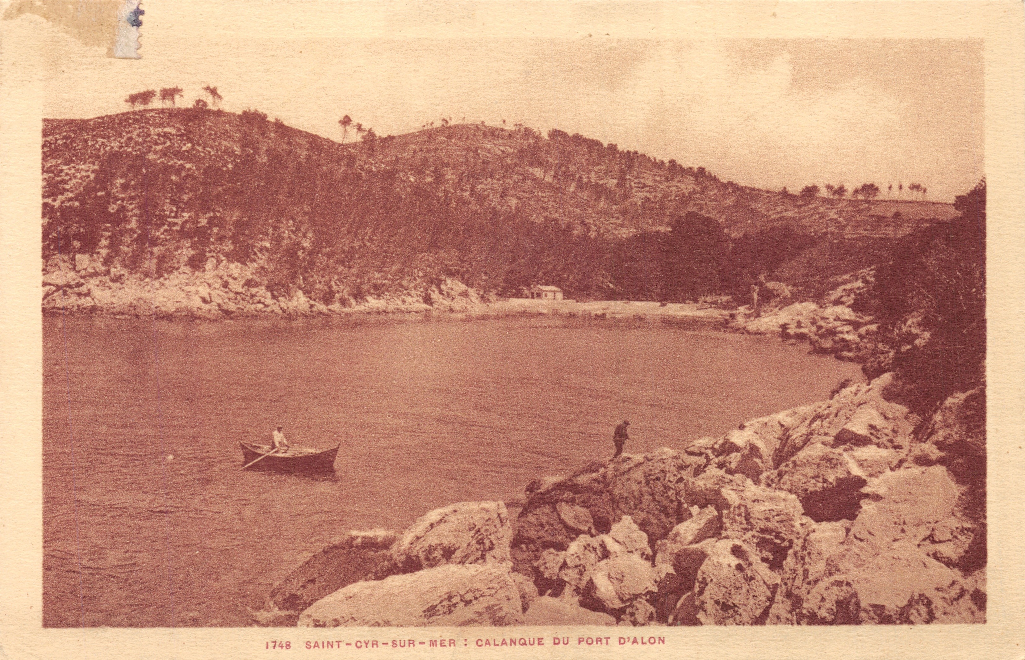 Saint-Cyr-sur-Mer — Calanque du Port d'Alon — editore: Établissements Phototypiques Marius Bar, Toulon