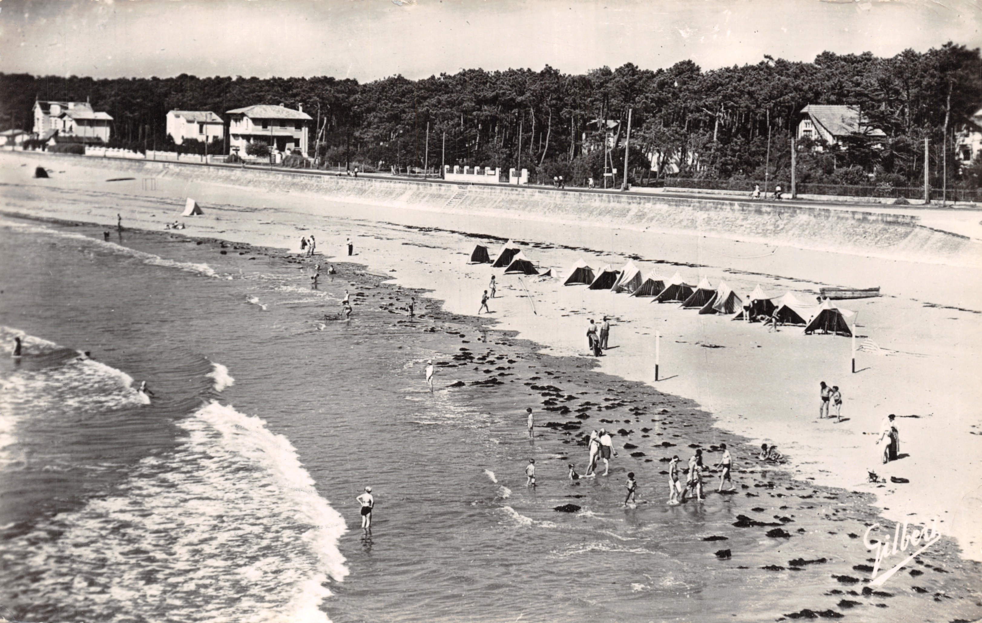 Spiaggia di Vallières — Saint-Georges-de-Didonne — Editions Charentaises d'Art. A. Gilbert