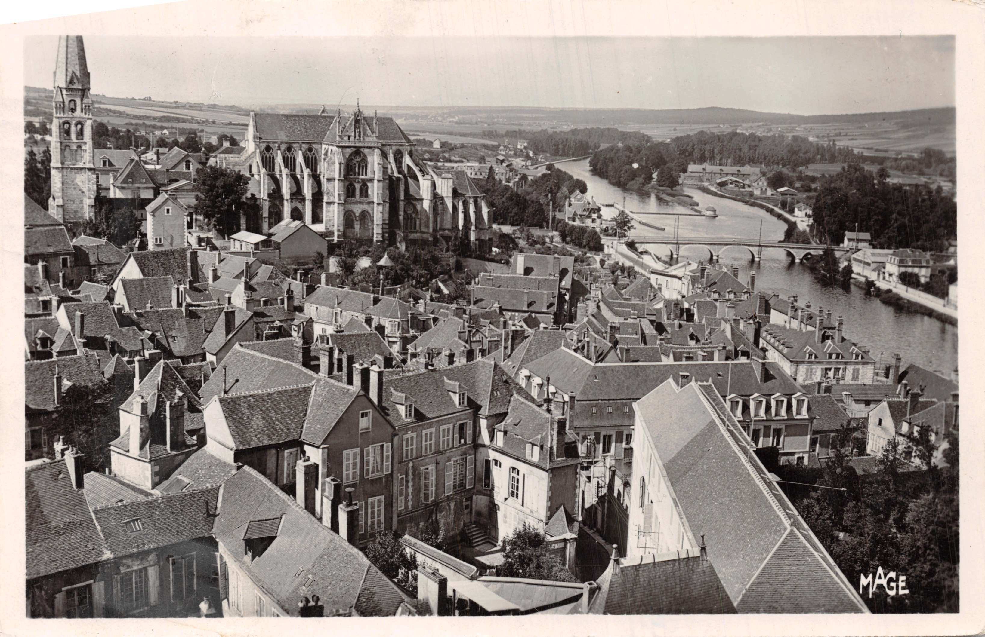 Auxerre — Vista general — Editor MAGE
