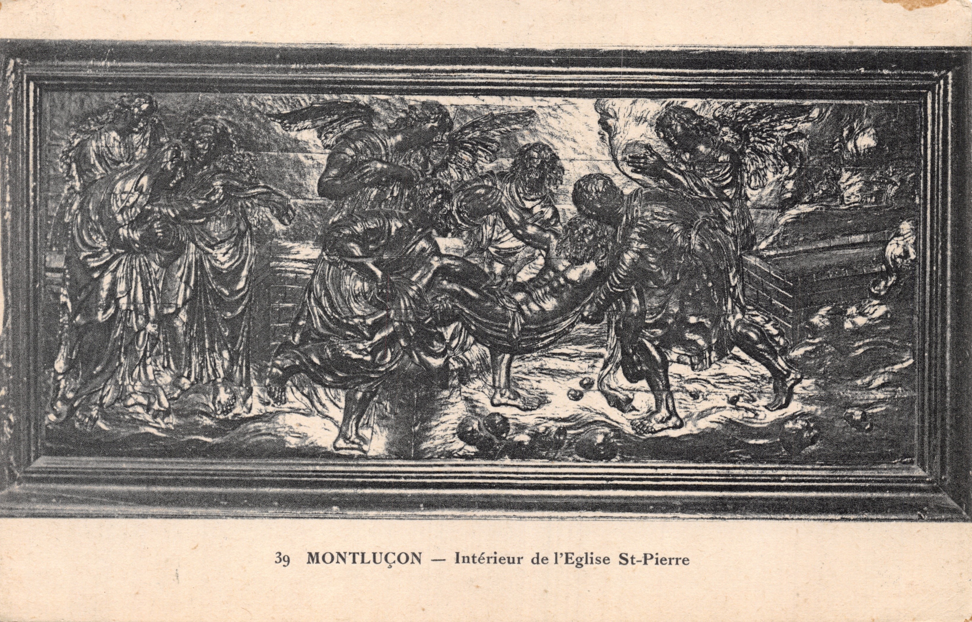 Montluçon — Intérieur de l'Église St-Pierre — éditeur non identifié, n° 39