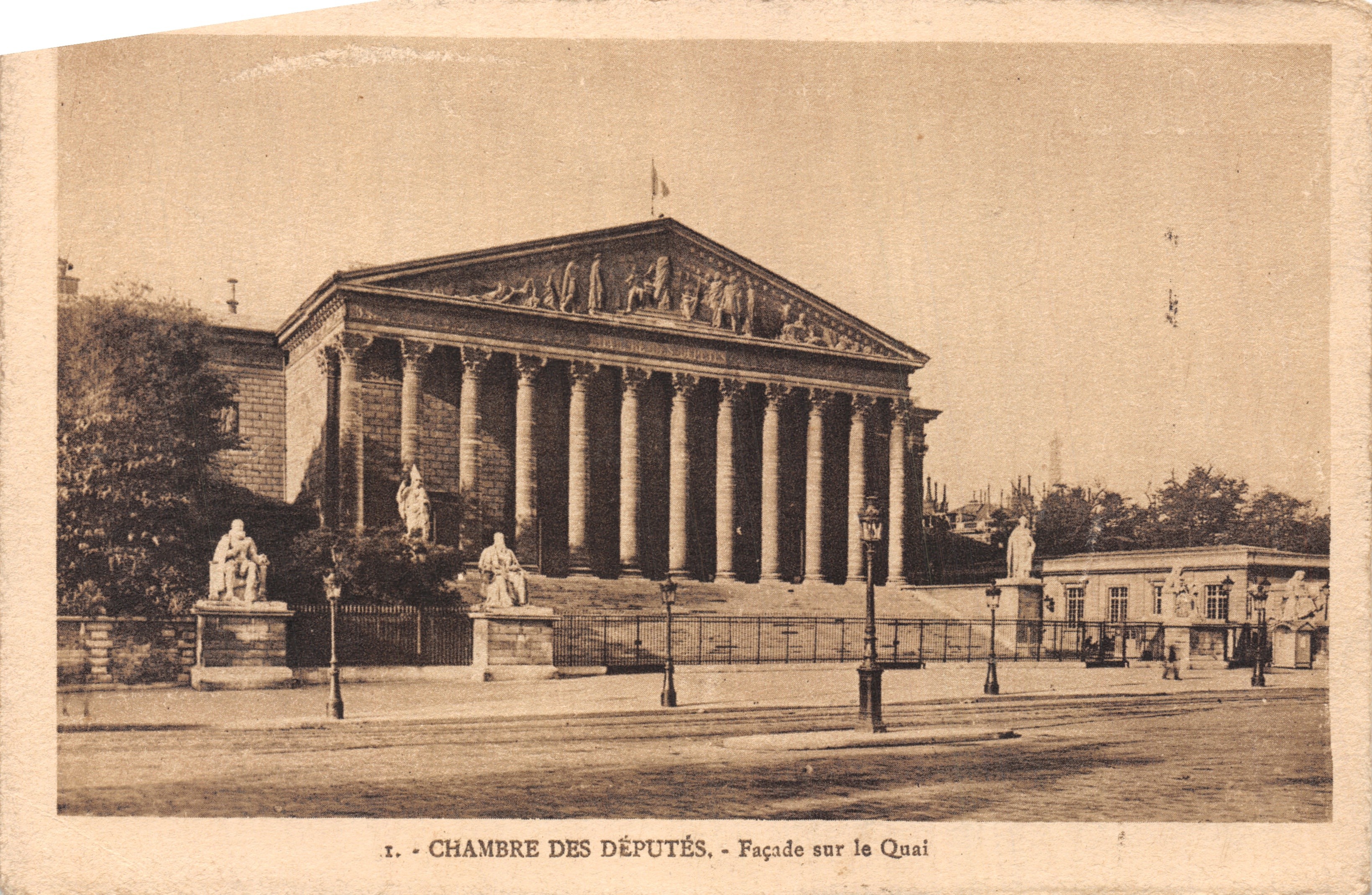 Chambre des Députés — Façade sur le Quai — Édition Pepper