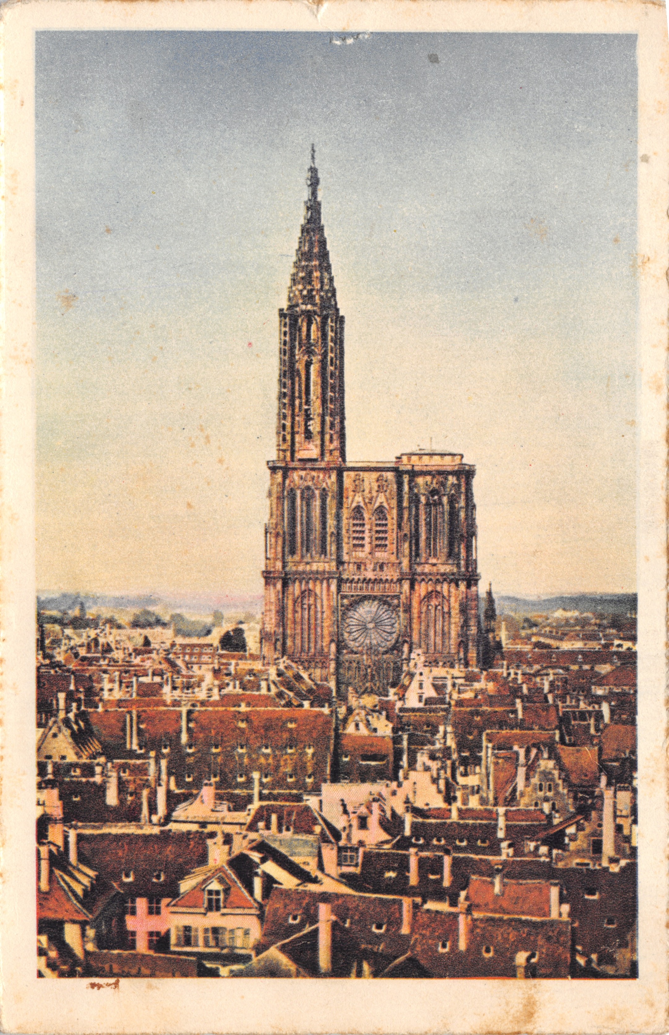 Strasbourg — Kathedraal Notre-Dame — uitgever BRAUN & Cie, n° 2794a