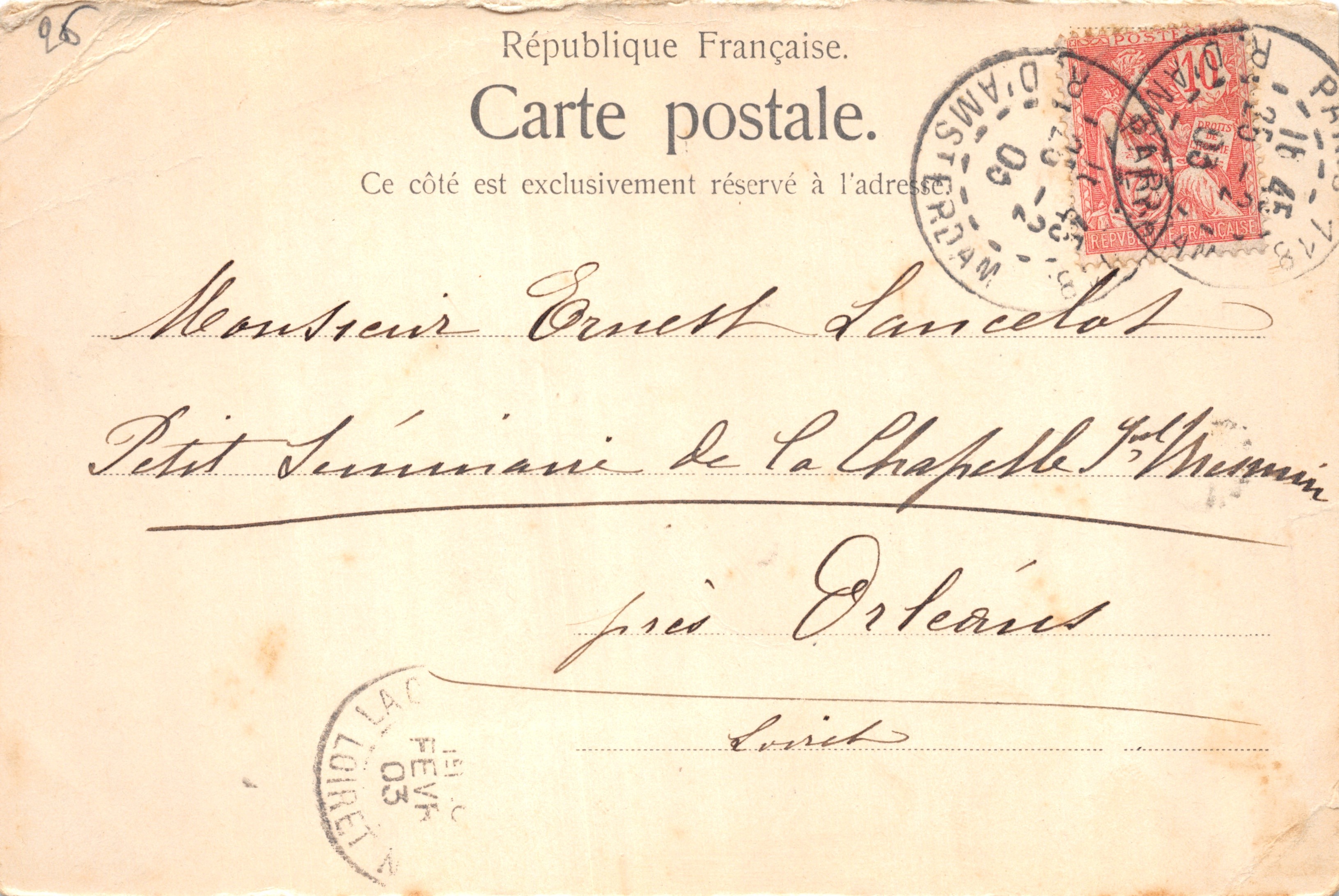 Le pont neuf — Statue de Henri IV — Éditeur : 102 — Verso