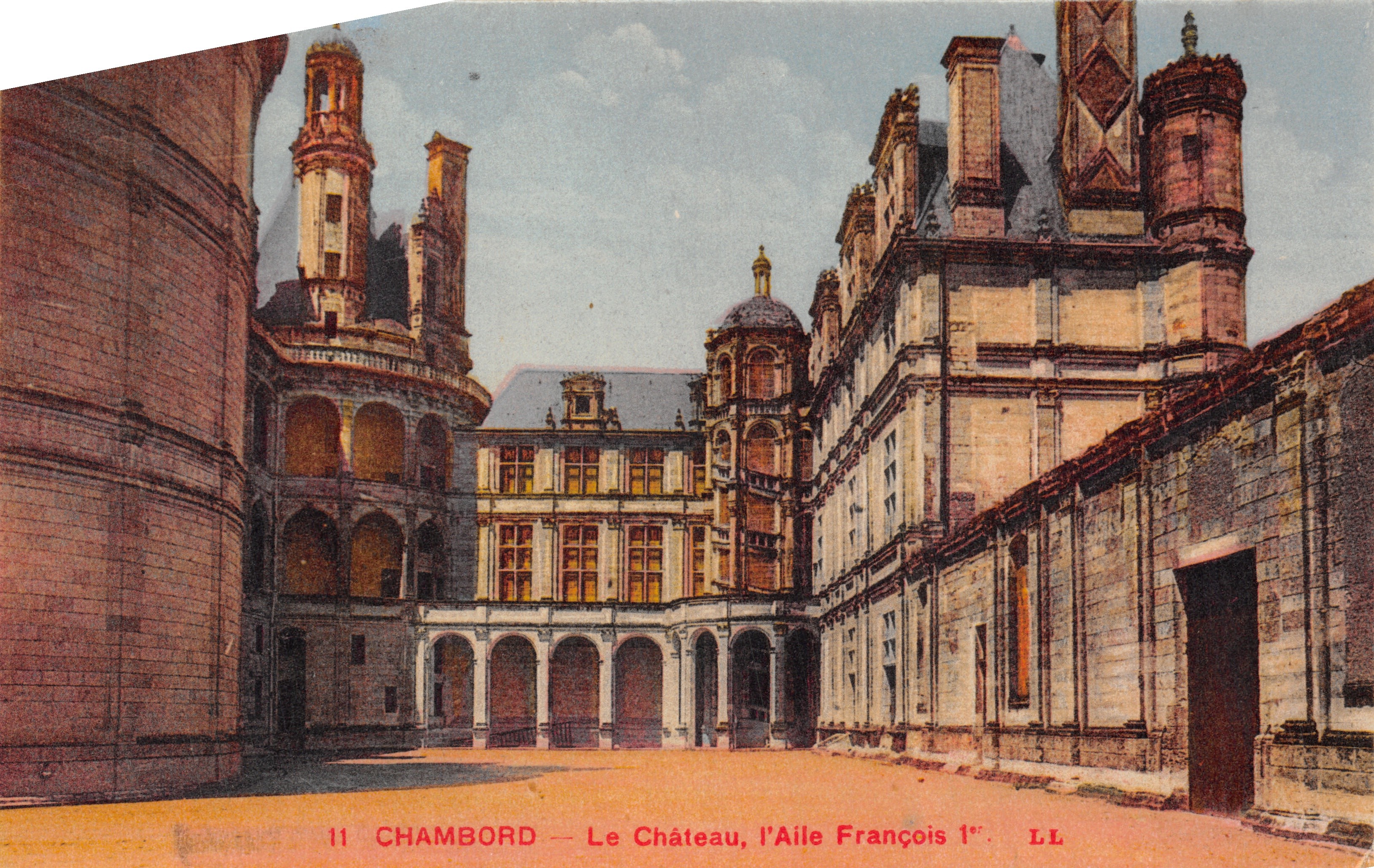 Chambord — Le Château, l'Aile François 1er — LL, n°11