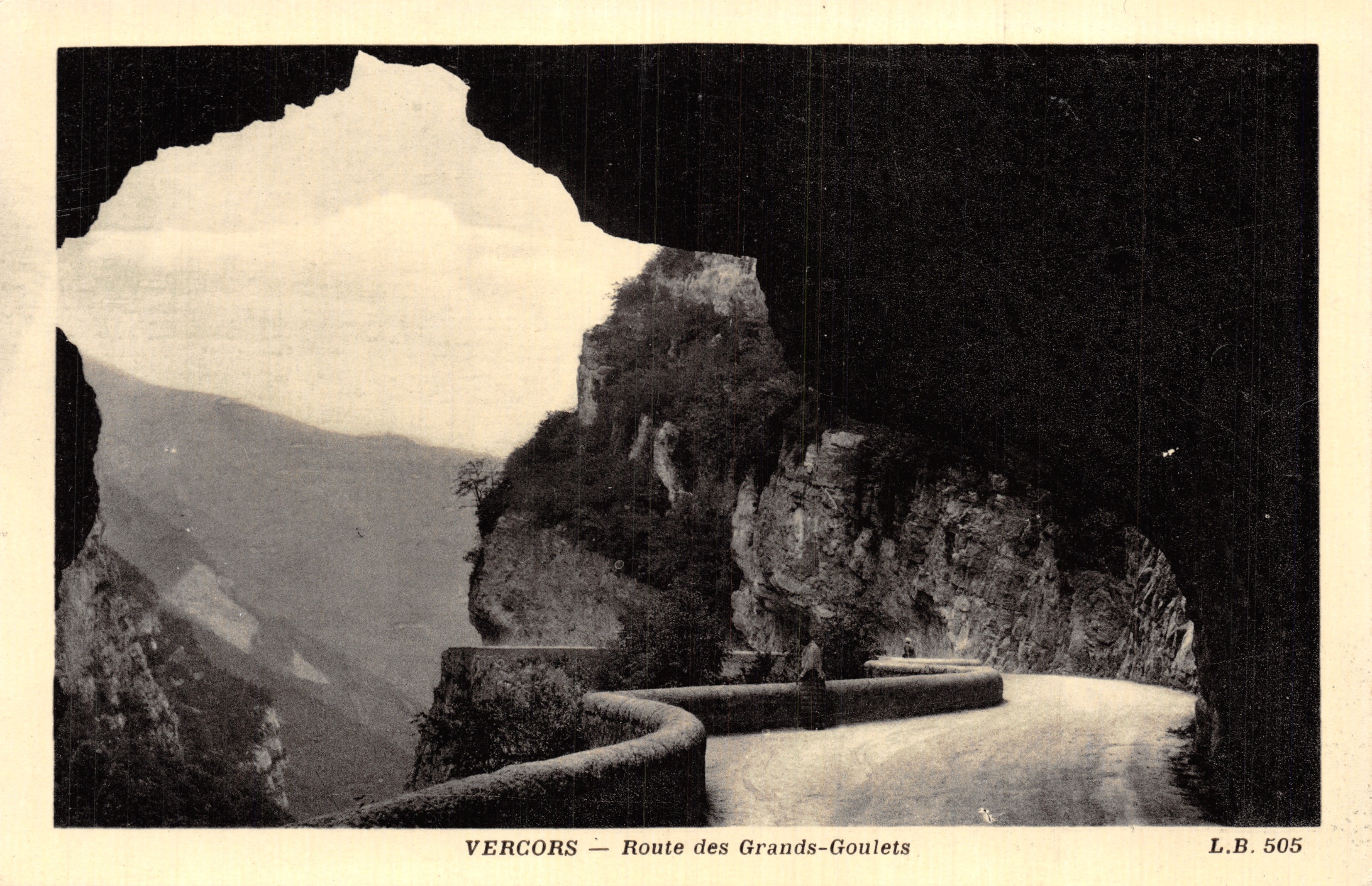Vercors — Route des Grands-Goulets — L.B. 505