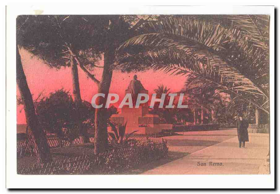 Italie Italia San Remo CPA