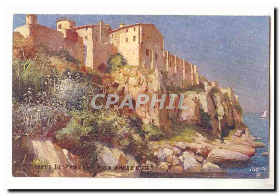 Cannes CPA Ile Ste Marguerite prison du masque de fer