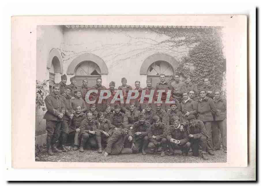 CPA Carte photo soldats (militaria)