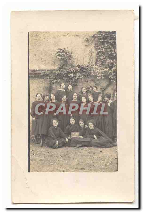 CPA Carte photo Jeunes femmes