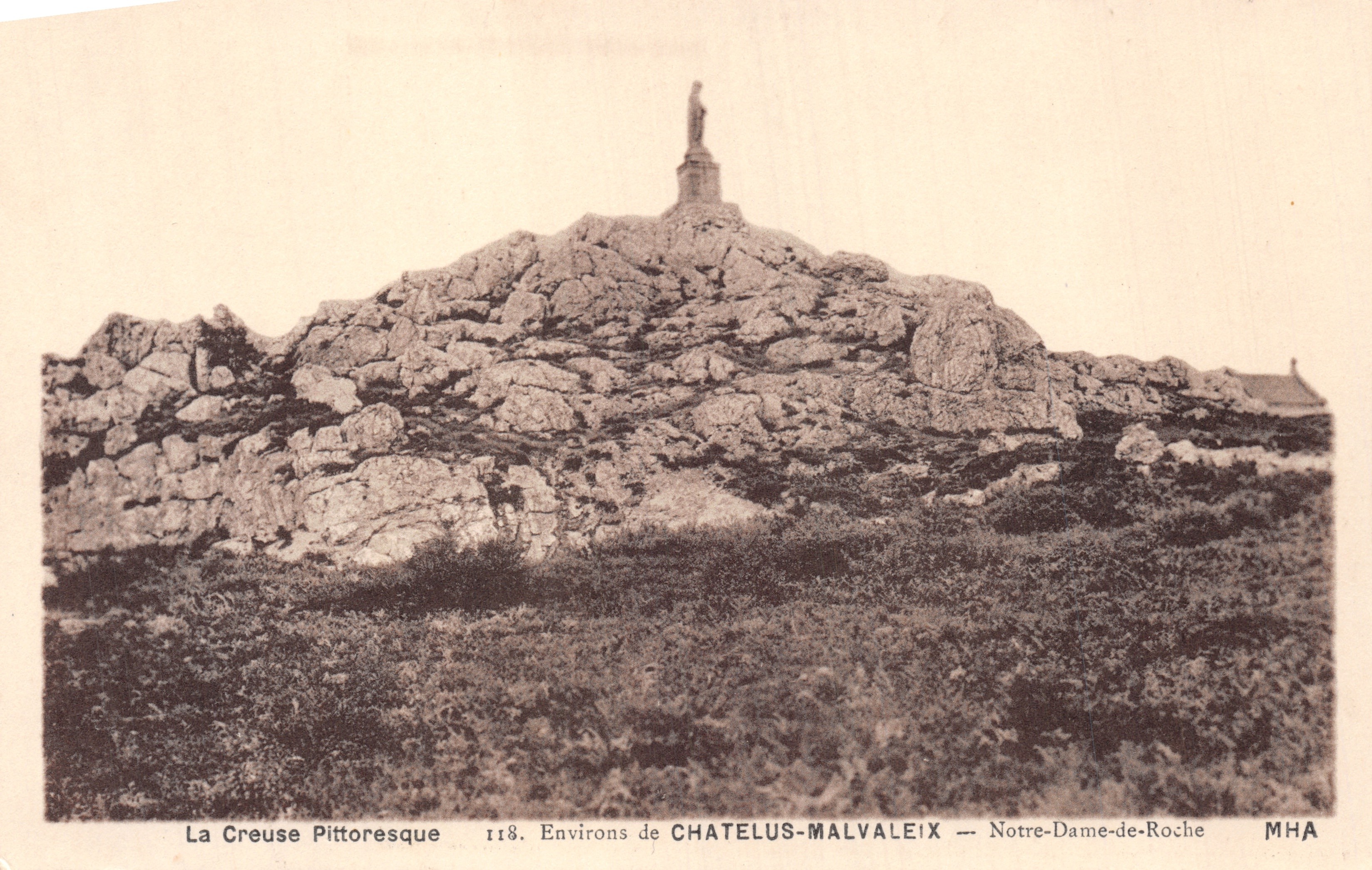 Notre-Dame-de-Roche — Environ de Châtelus-Malvaleix — éditeur MHA