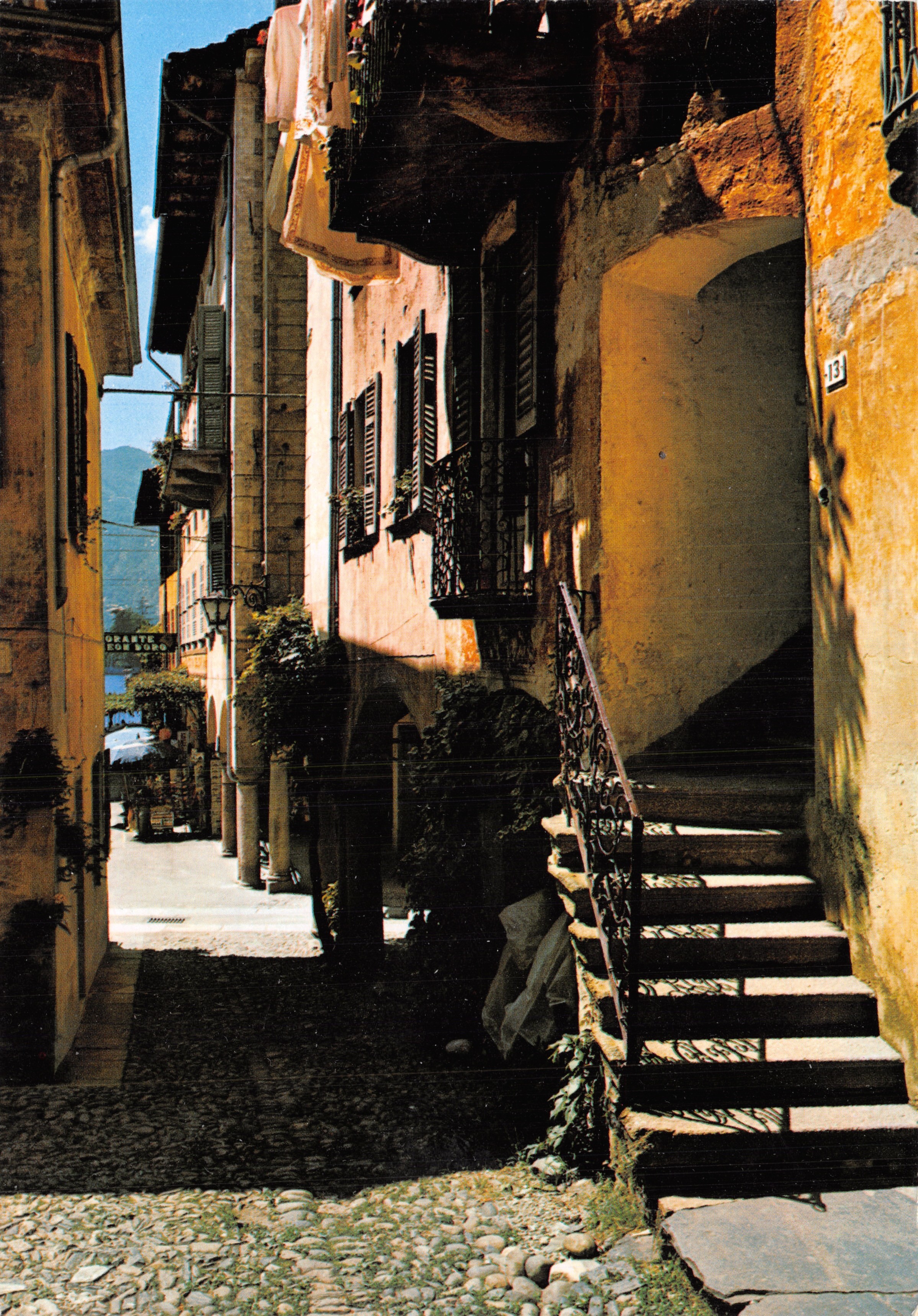 Orta — Vicolo pittoresco — éditeur ARTIGRAFICHE FOTOSTAMPA FOTOGRAFICHE