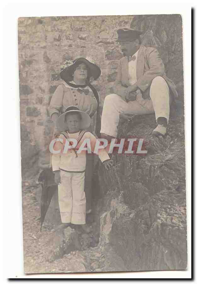 CPA Carte photo plagistes