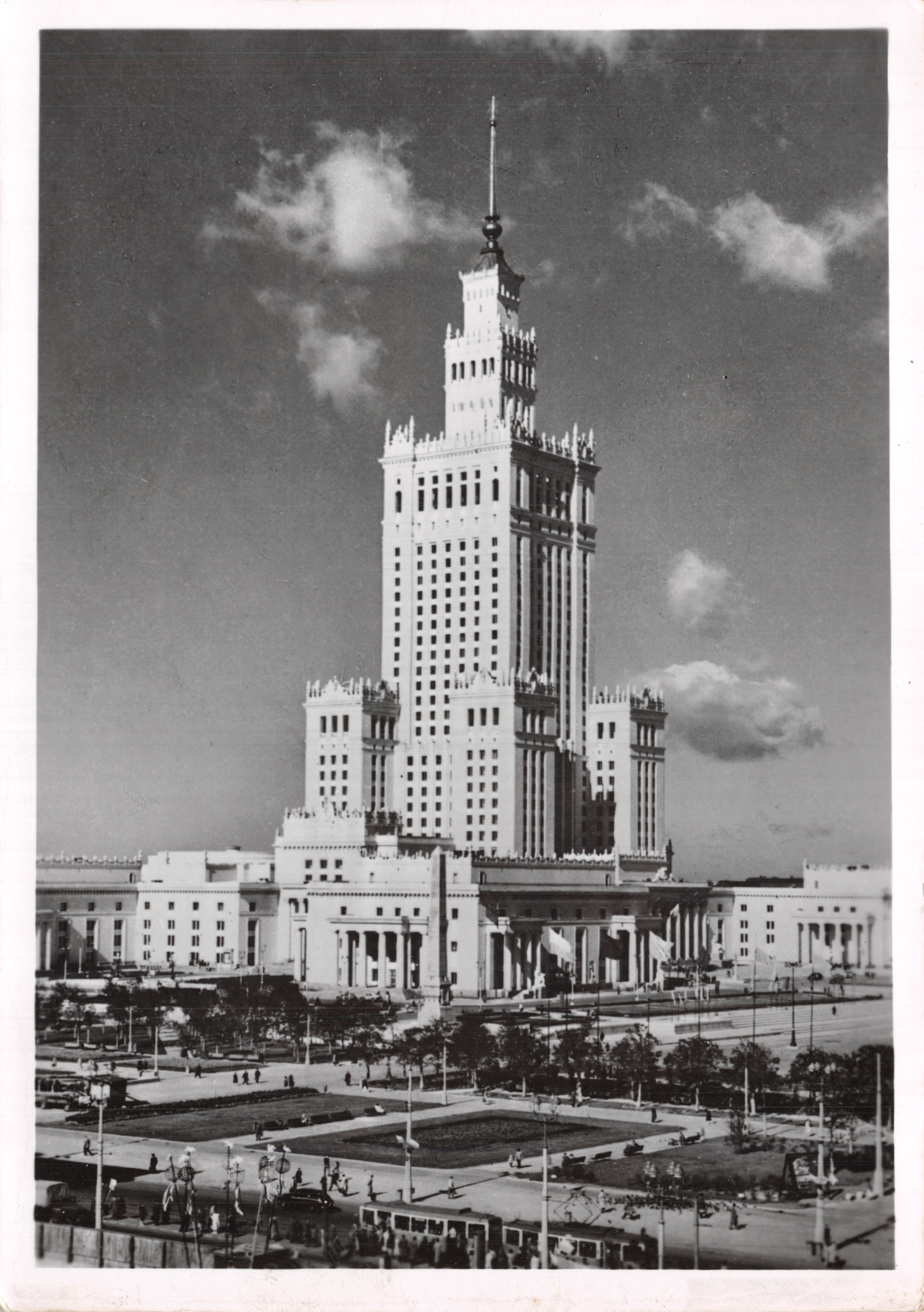 Warszawa — Palais de la Culture et des Sciences — éditeur Buro Wydawnicze „RUCH”