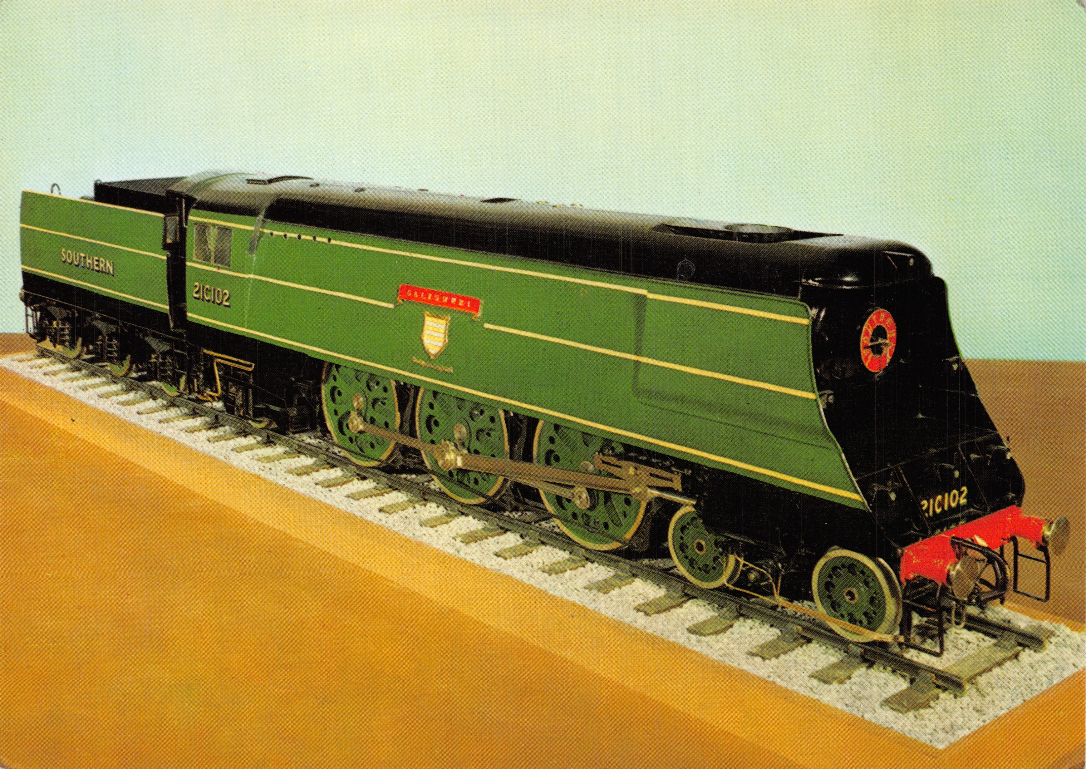 Locomotive 21C102 — modèle de la classe 'West Country' — éditeur W.S. Cowell Ltd