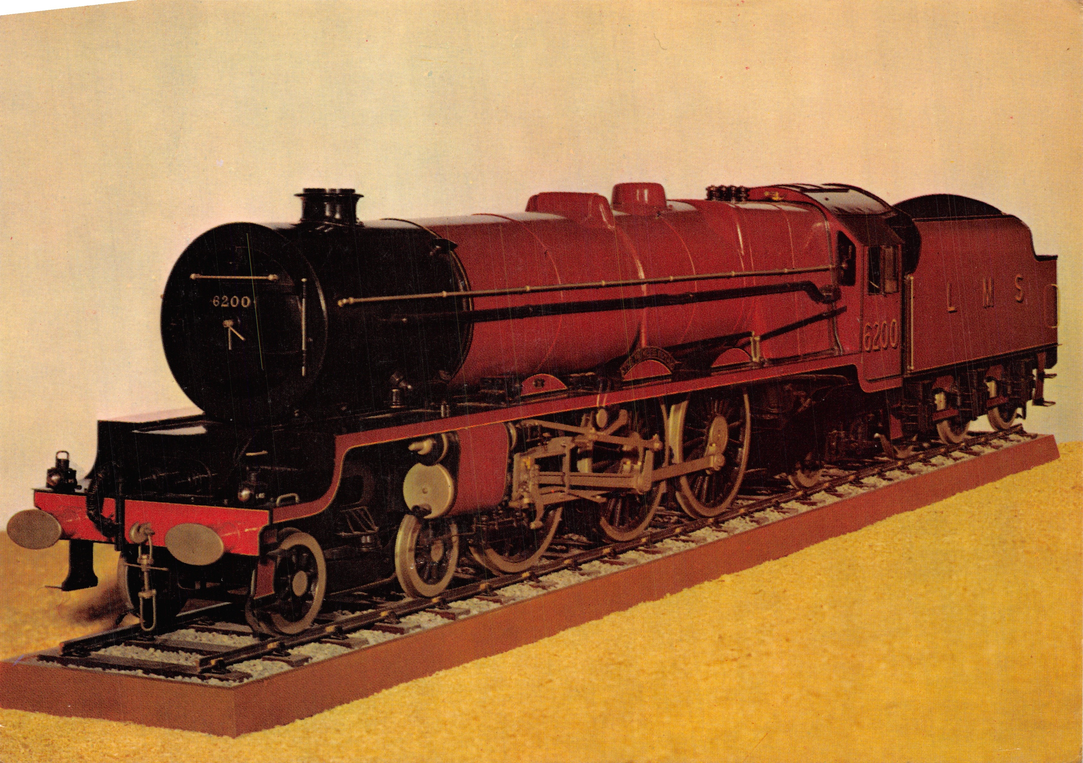 LMS Pacific 'Princess Royal' No. 6200 — modèle — éditeur W. S. Cowell Ltd, Ipswich