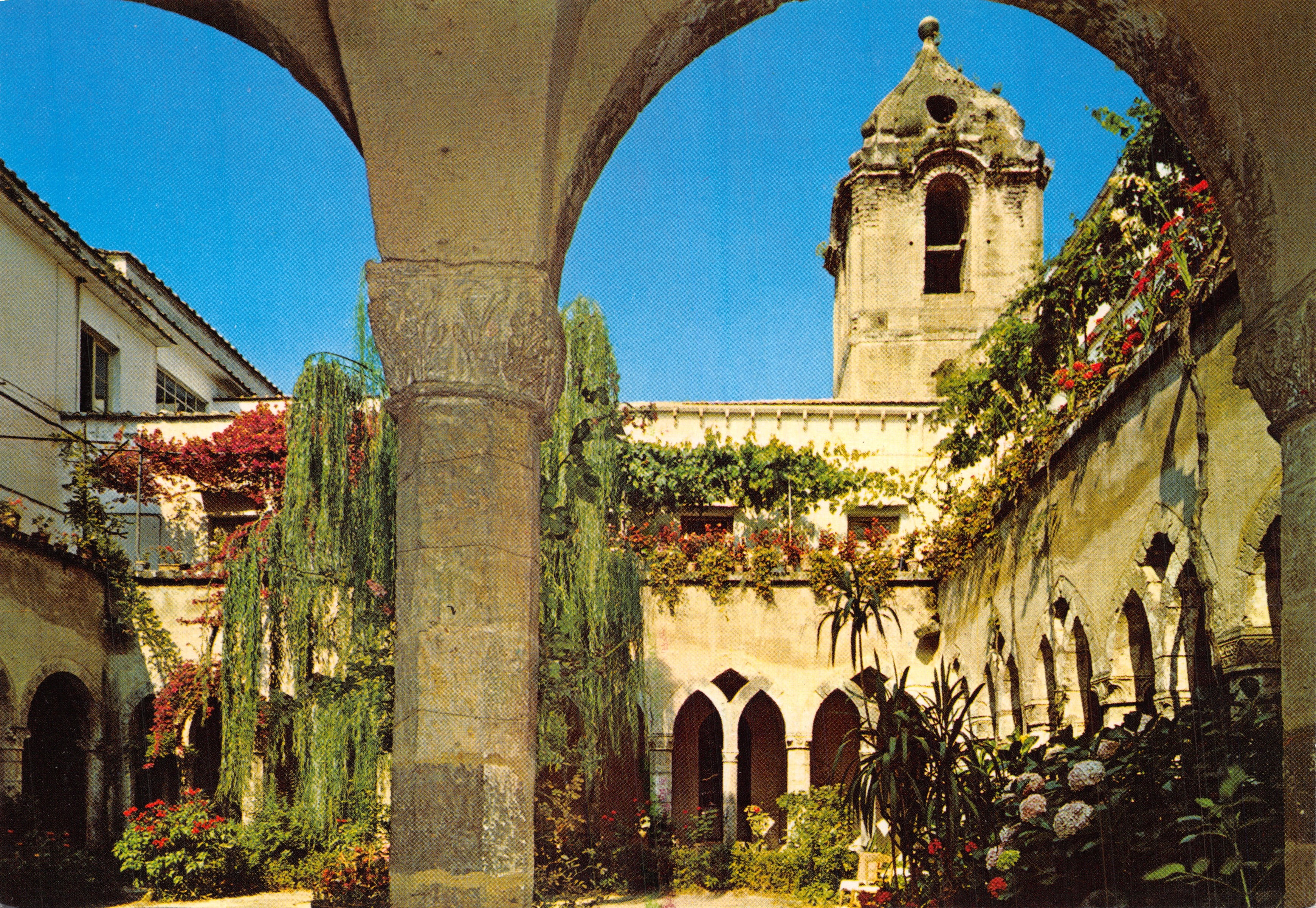 Sorrento — cloître de Saint-François — Ed. Vincenzo Carcavallo