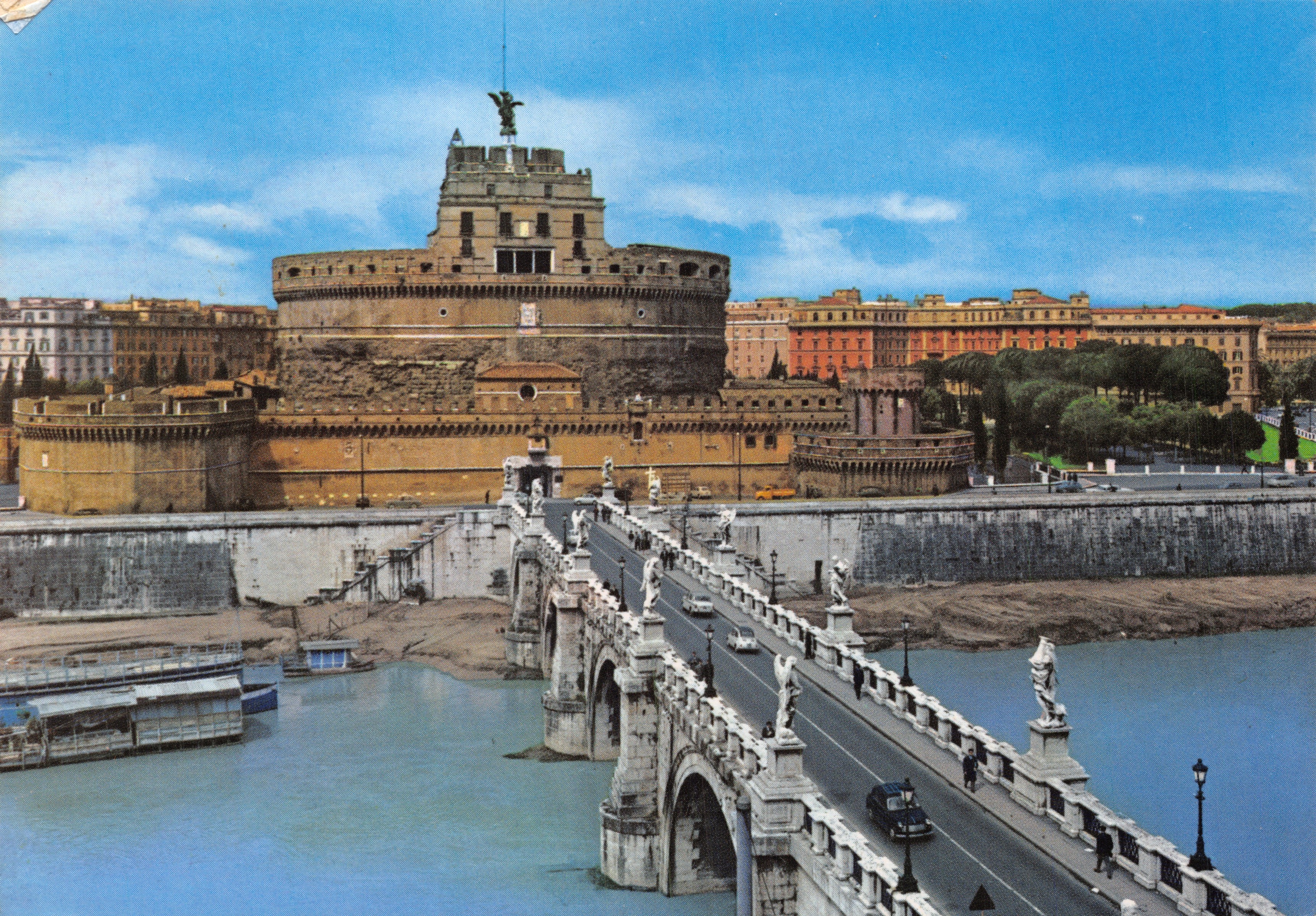 Castel Sant'Angelo — ponte Sant'Angelo — éditeur PLURIGRAF TERNI, n° 343