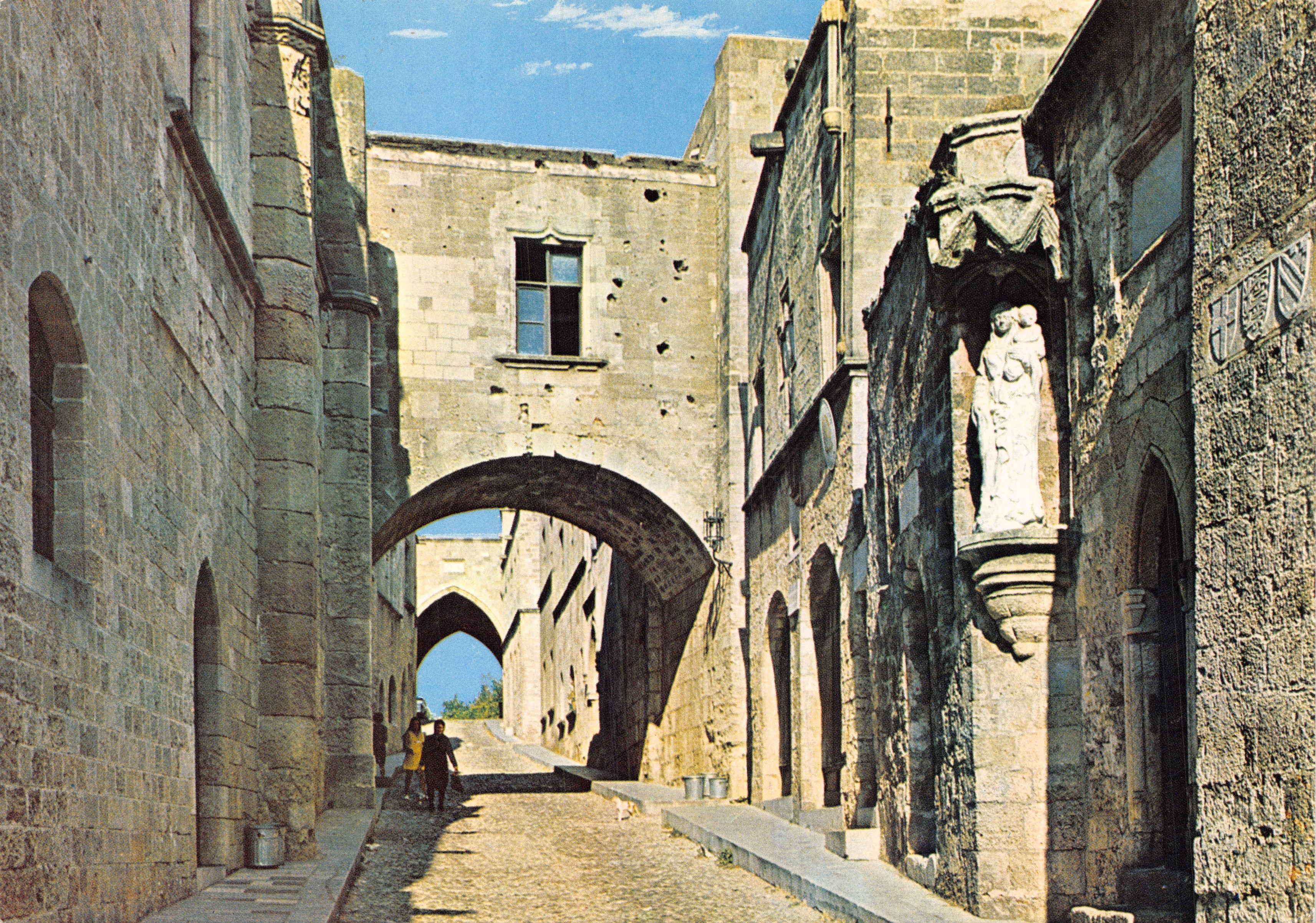 Rhodes — rue des Chevaliers — éditeur ELAFOS n°241