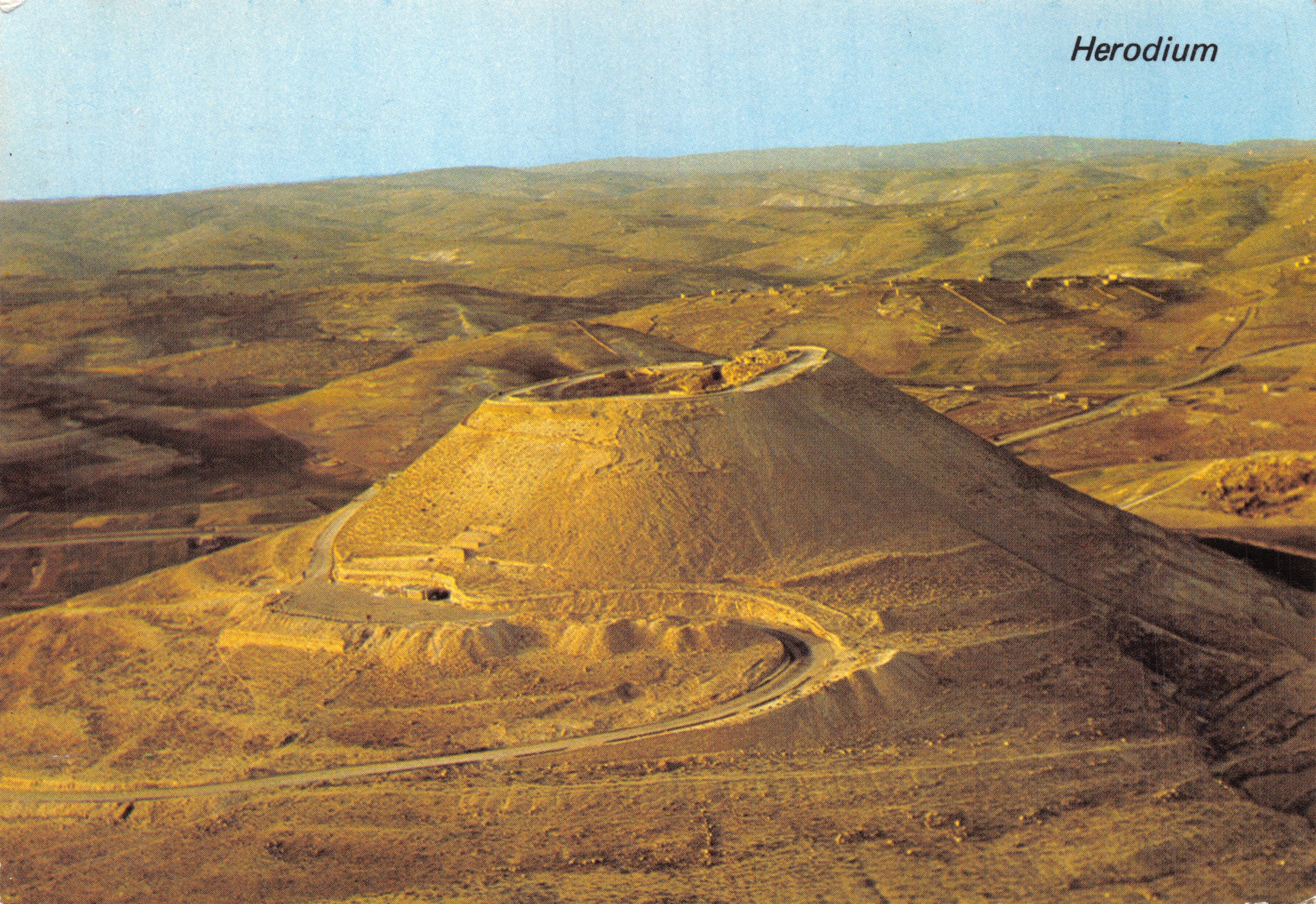 Herodium — forteresse sur colline — éditeur PALPHOT LTD