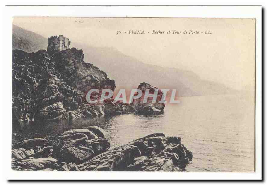 Plana - Felsen und Turm von Porto - L.L.
