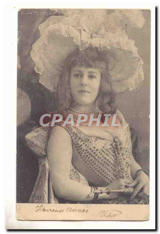 CPA Fanataisie Heureuse annee (jeuen fille)