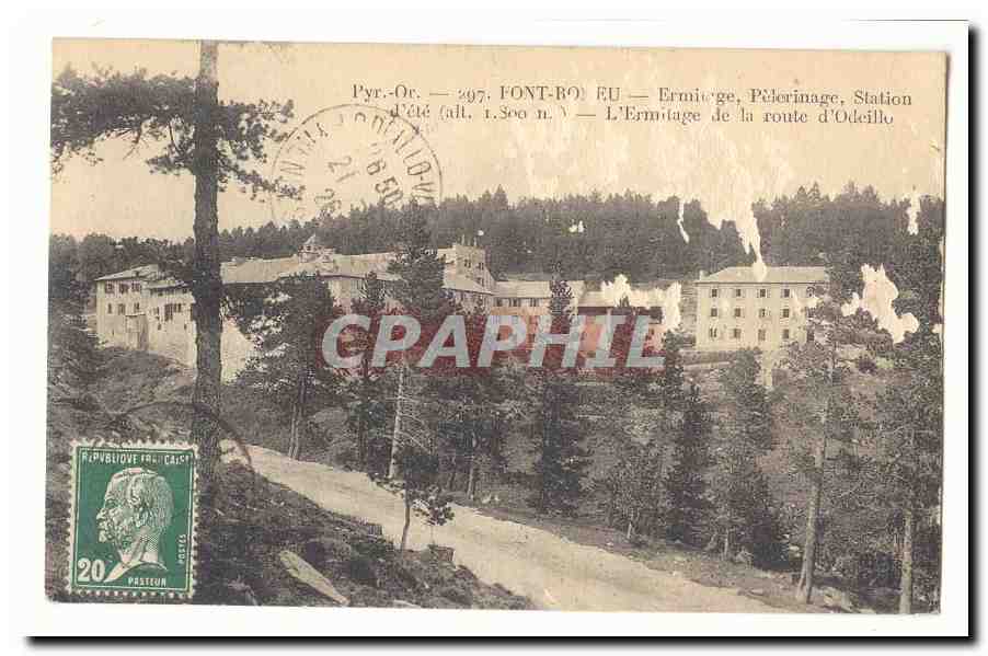 Font-Roëu — L'Ermitage de la route d'Odeillo — Éditeur non visible
